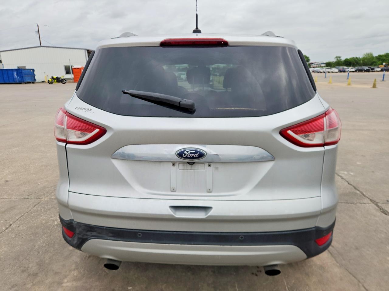 2014 Ford Escape Titanium Silver vin: 1FMCU0J99EUB33155