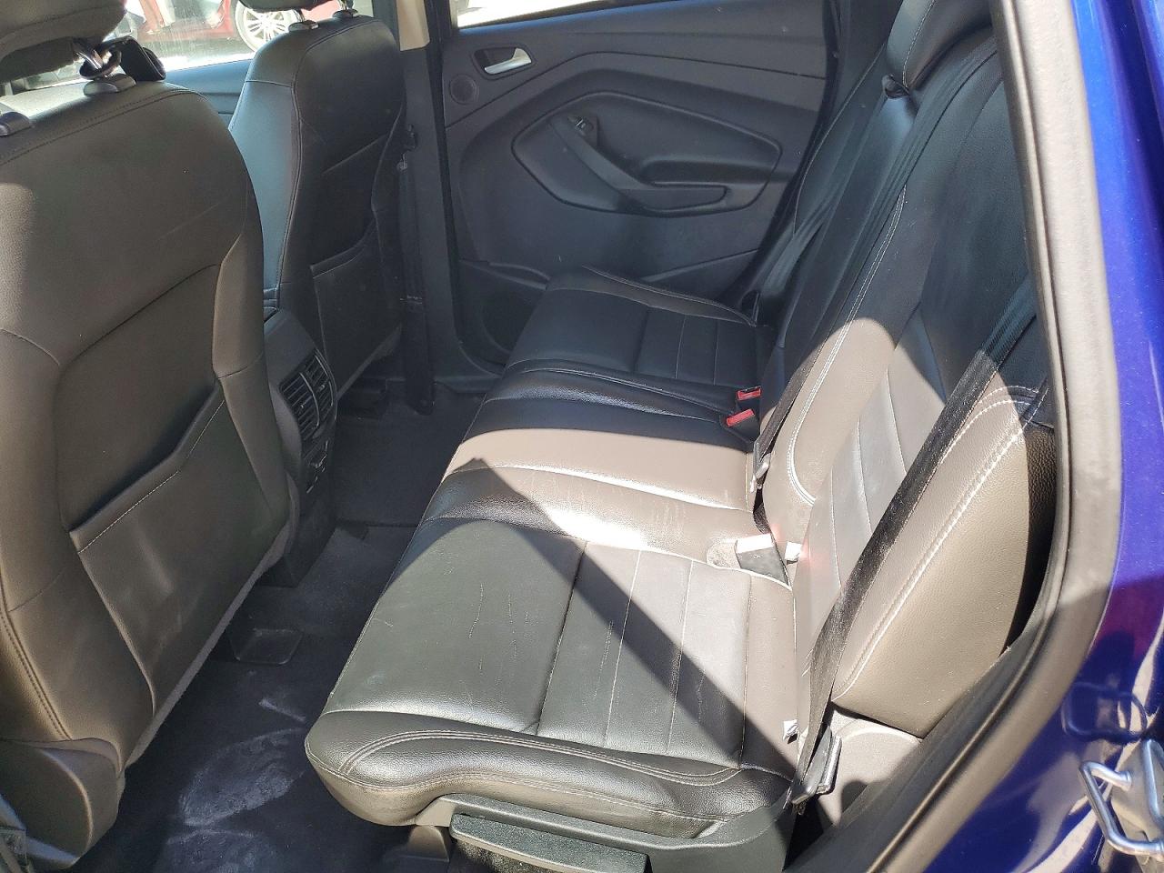 2014 Ford Escape Titanium Синий vin: 1FMCU0J99EUB60209