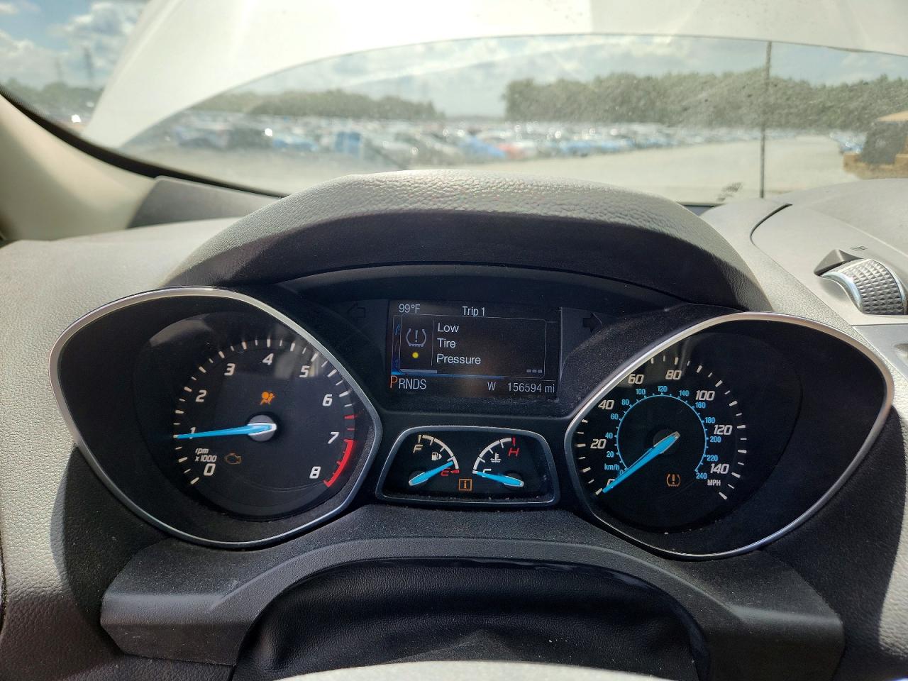2014 Ford Escape Titanium White vin: 1FMCU0J99EUB68987