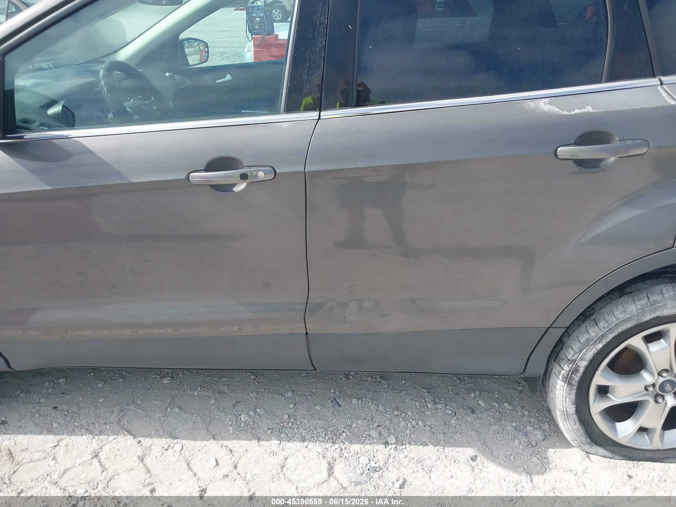 2014 Ford Escape Titanium Gray vin: 1FMCU0J99EUB79018