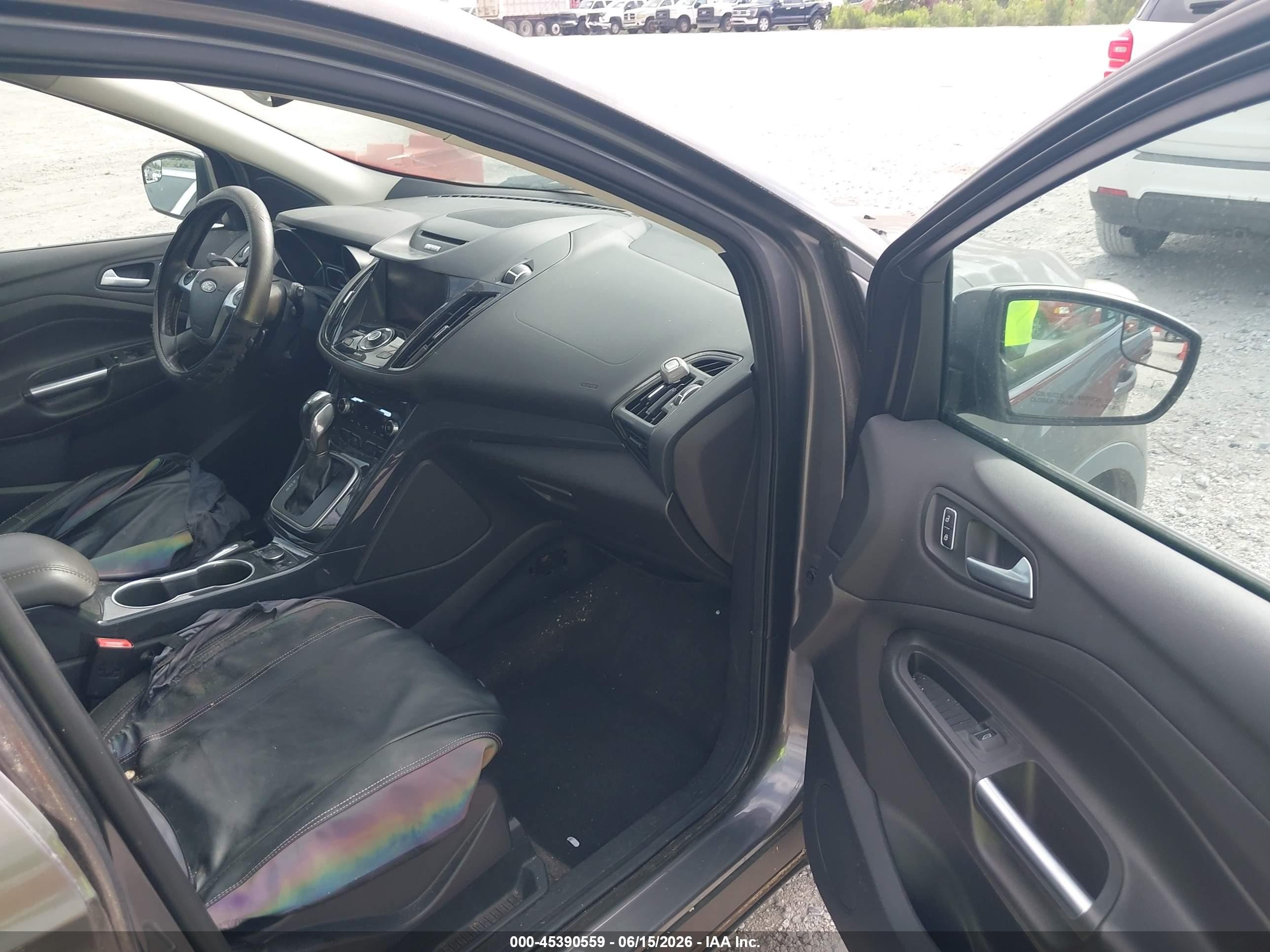 2014 Ford Escape Titanium Gray vin: 1FMCU0J99EUB79018