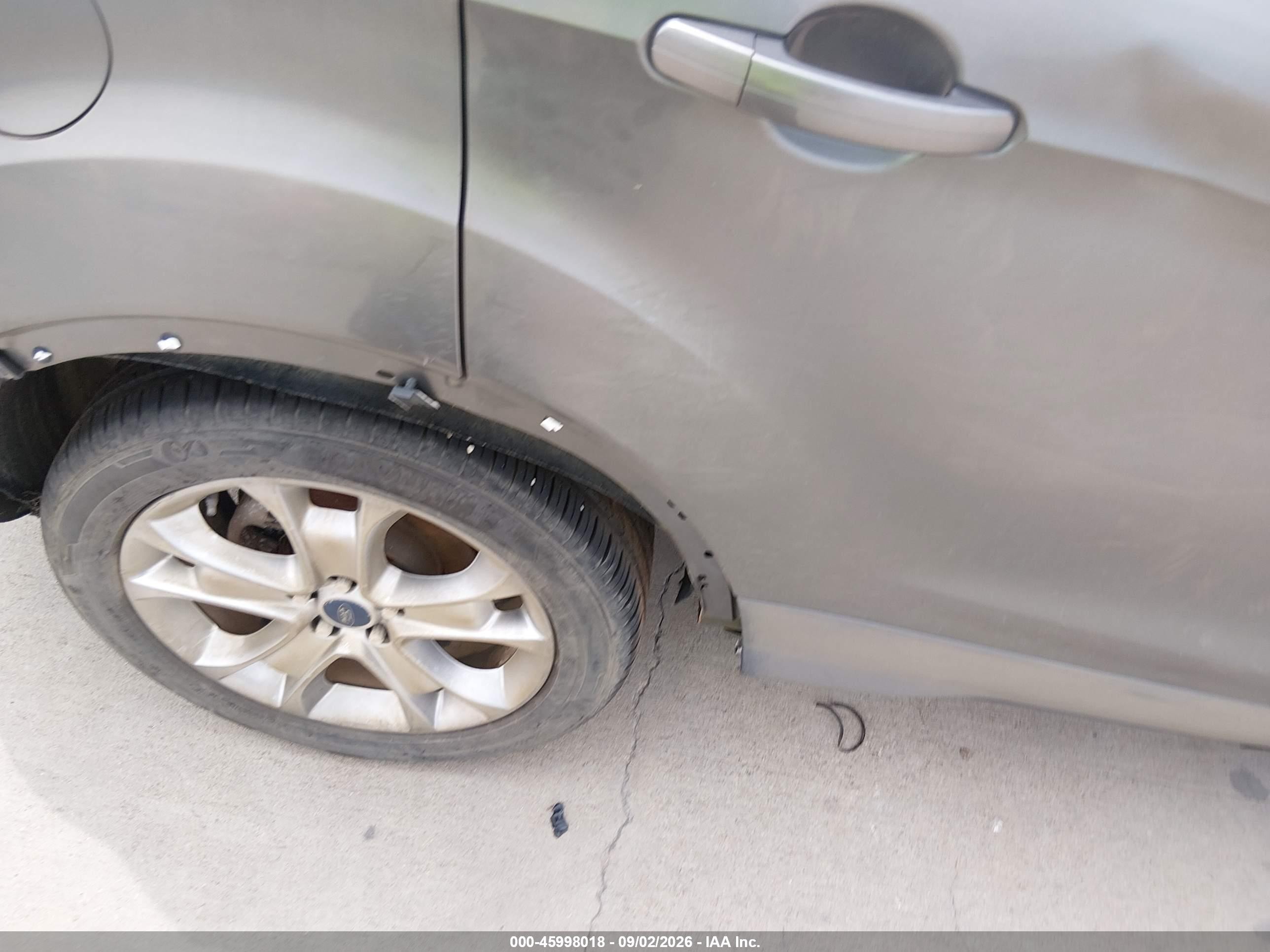 2014 Ford Escape Titanium Gray vin: 1FMCU0J99EUD24414
