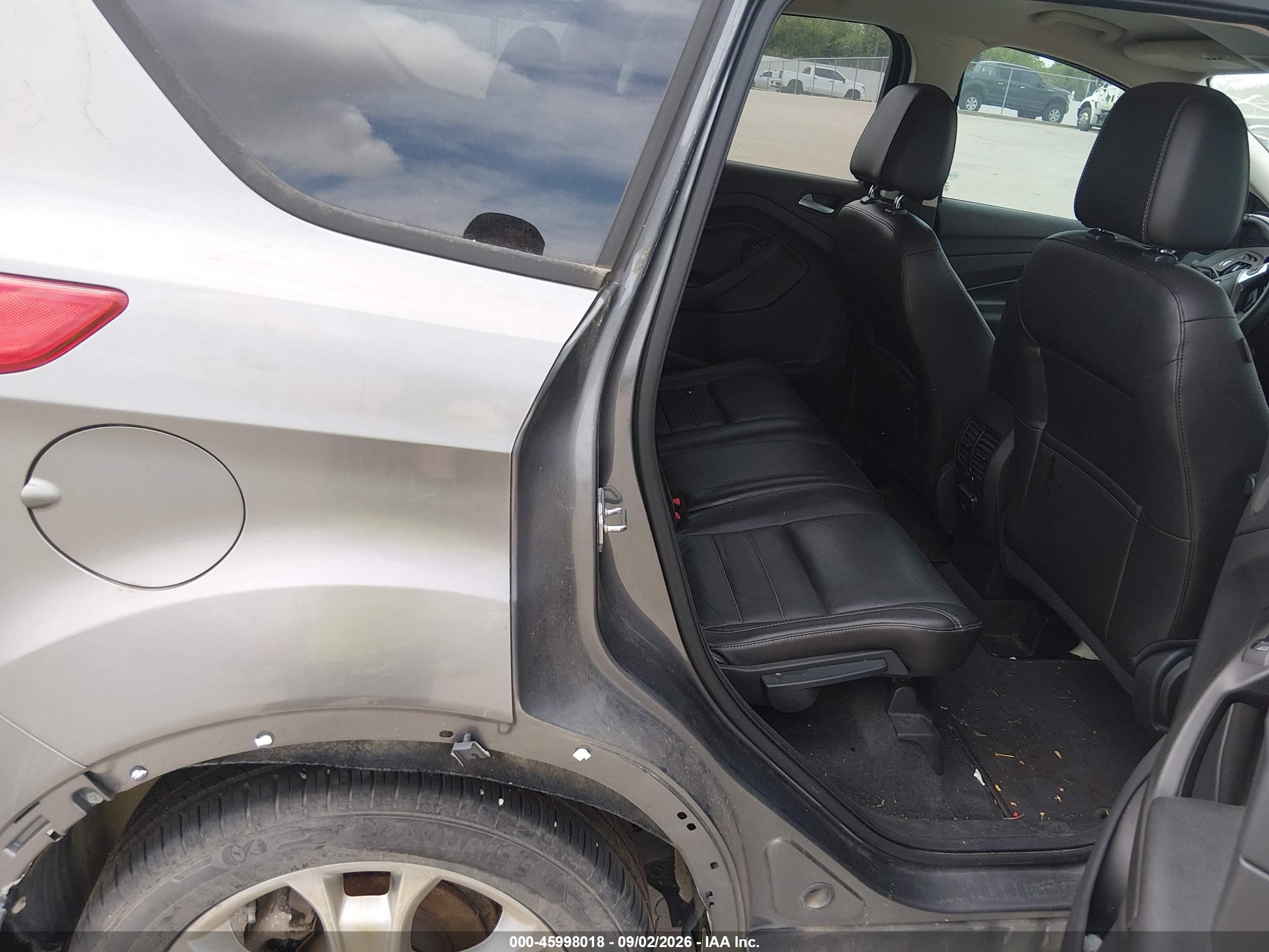 2014 Ford Escape Titanium Gray vin: 1FMCU0J99EUD24414