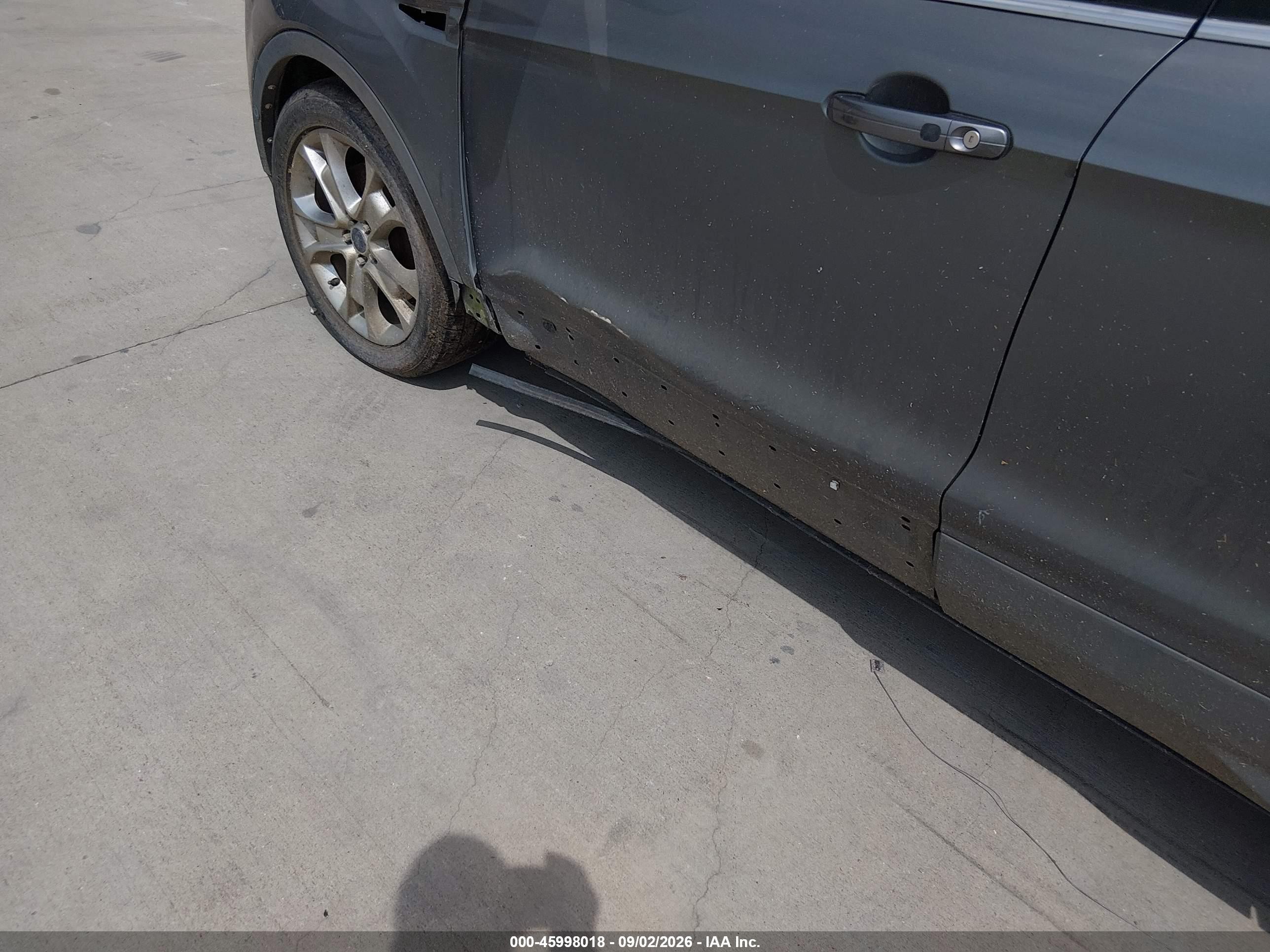 2014 Ford Escape Titanium Gray vin: 1FMCU0J99EUD24414