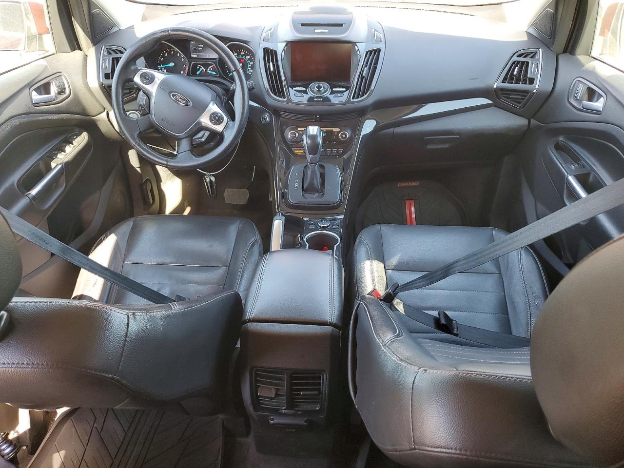 2014 Ford Escape Titanium Maroon vin: 1FMCU0J99EUD31766