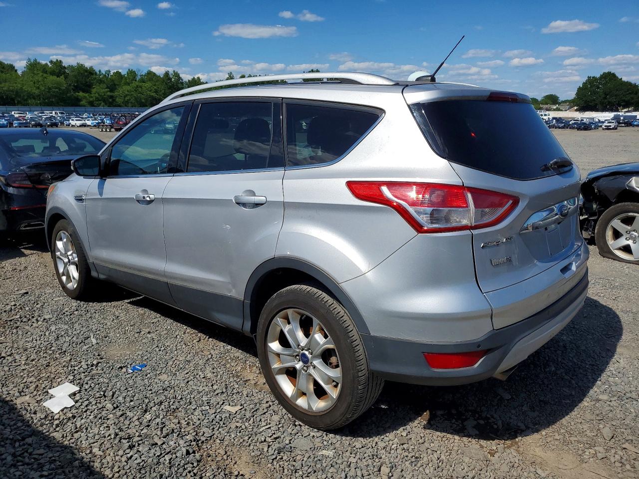 2014 Ford Escape Silver vin: 1FMCU0J99EUD67182