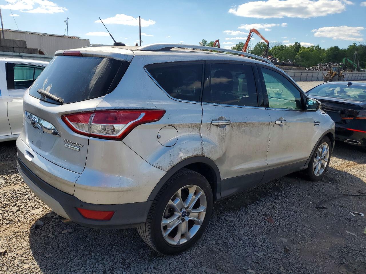 2014 Ford Escape Silver vin: 1FMCU0J99EUD67182