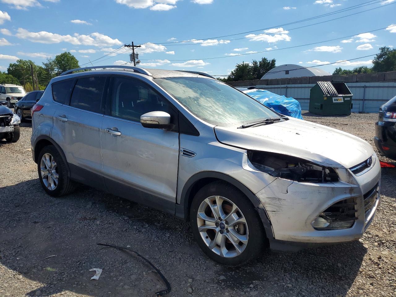 2014 Ford Escape Silver vin: 1FMCU0J99EUD67182
