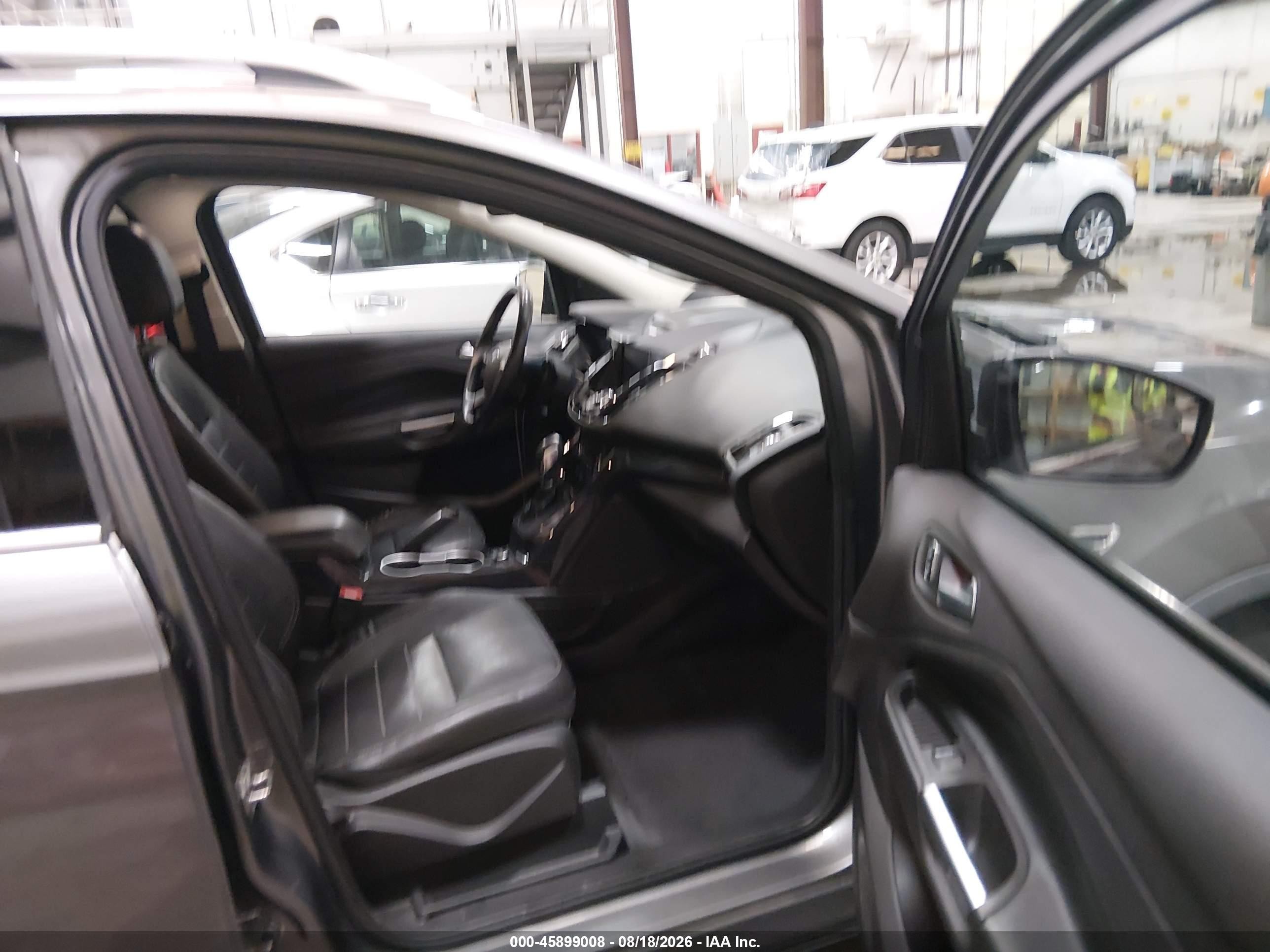 2014 Ford Escape Titanium Gray vin: 1FMCU0J99EUD94656