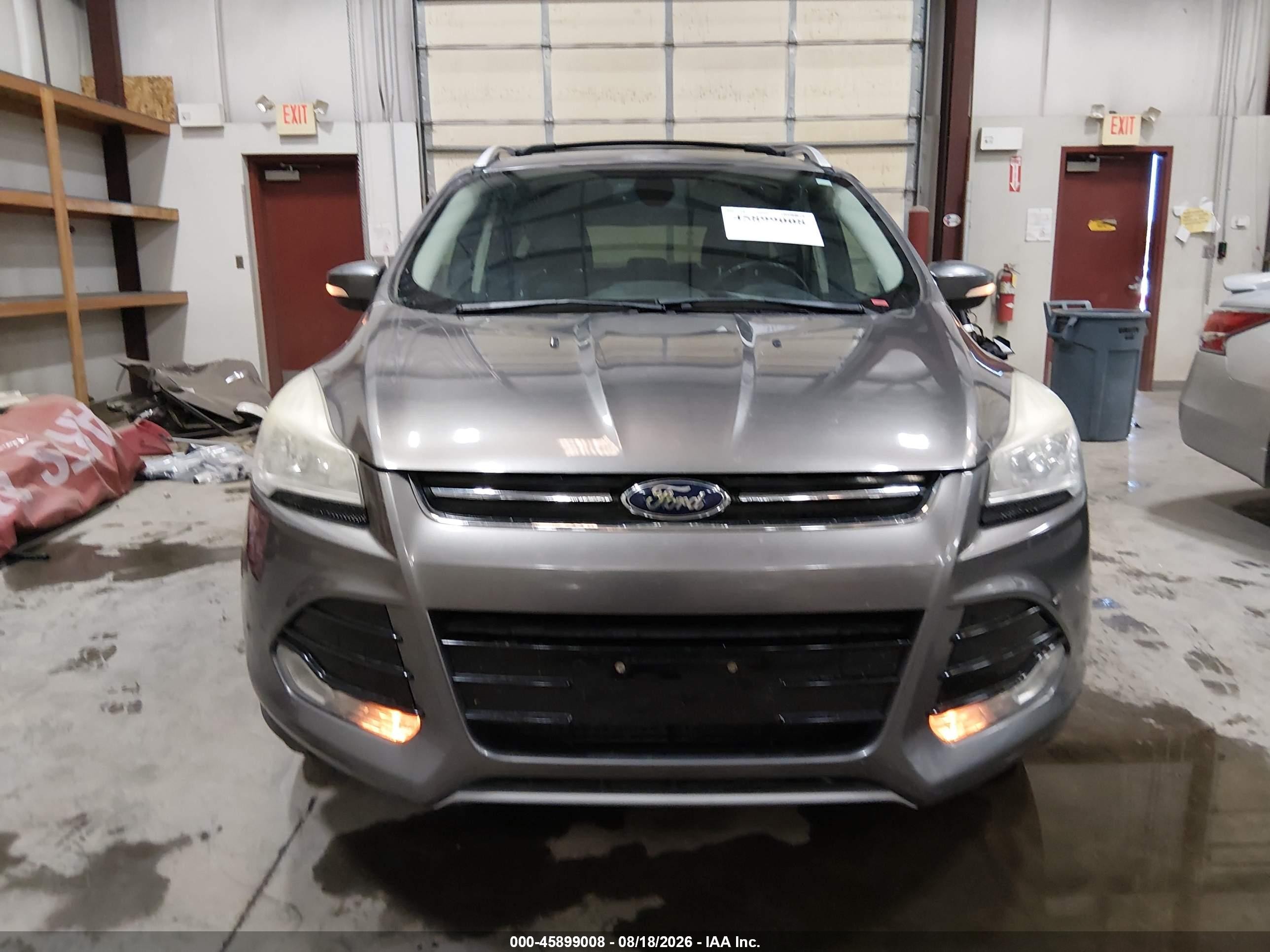 2014 Ford Escape Titanium Gray vin: 1FMCU0J99EUD94656