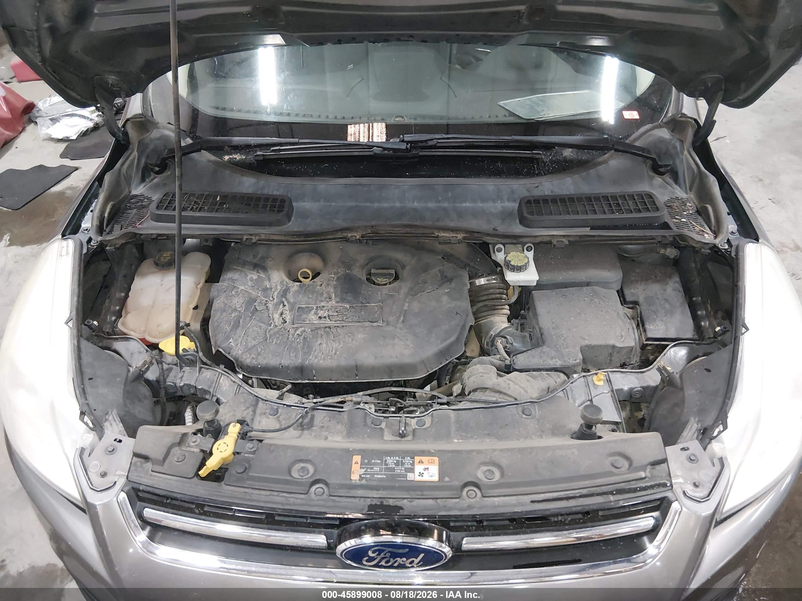 2014 Ford Escape Titanium Gray vin: 1FMCU0J99EUD94656