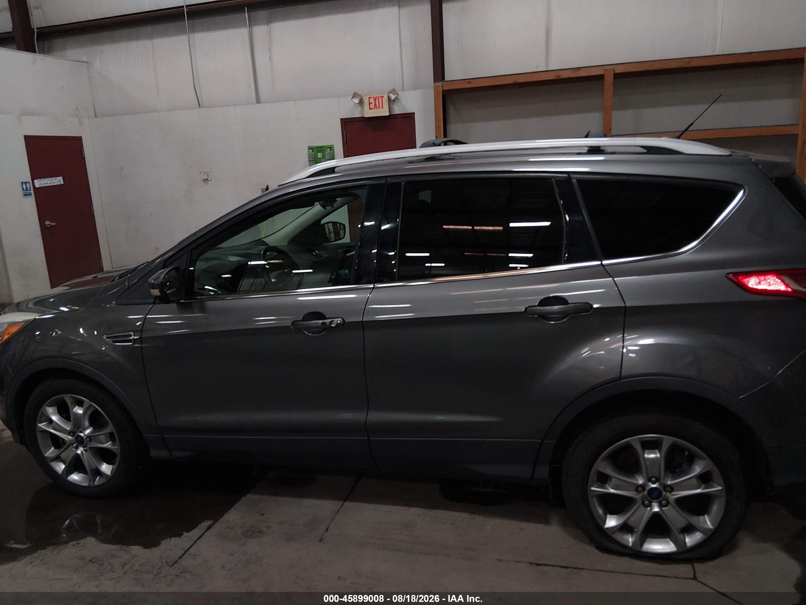 2014 Ford Escape Titanium Gray vin: 1FMCU0J99EUD94656