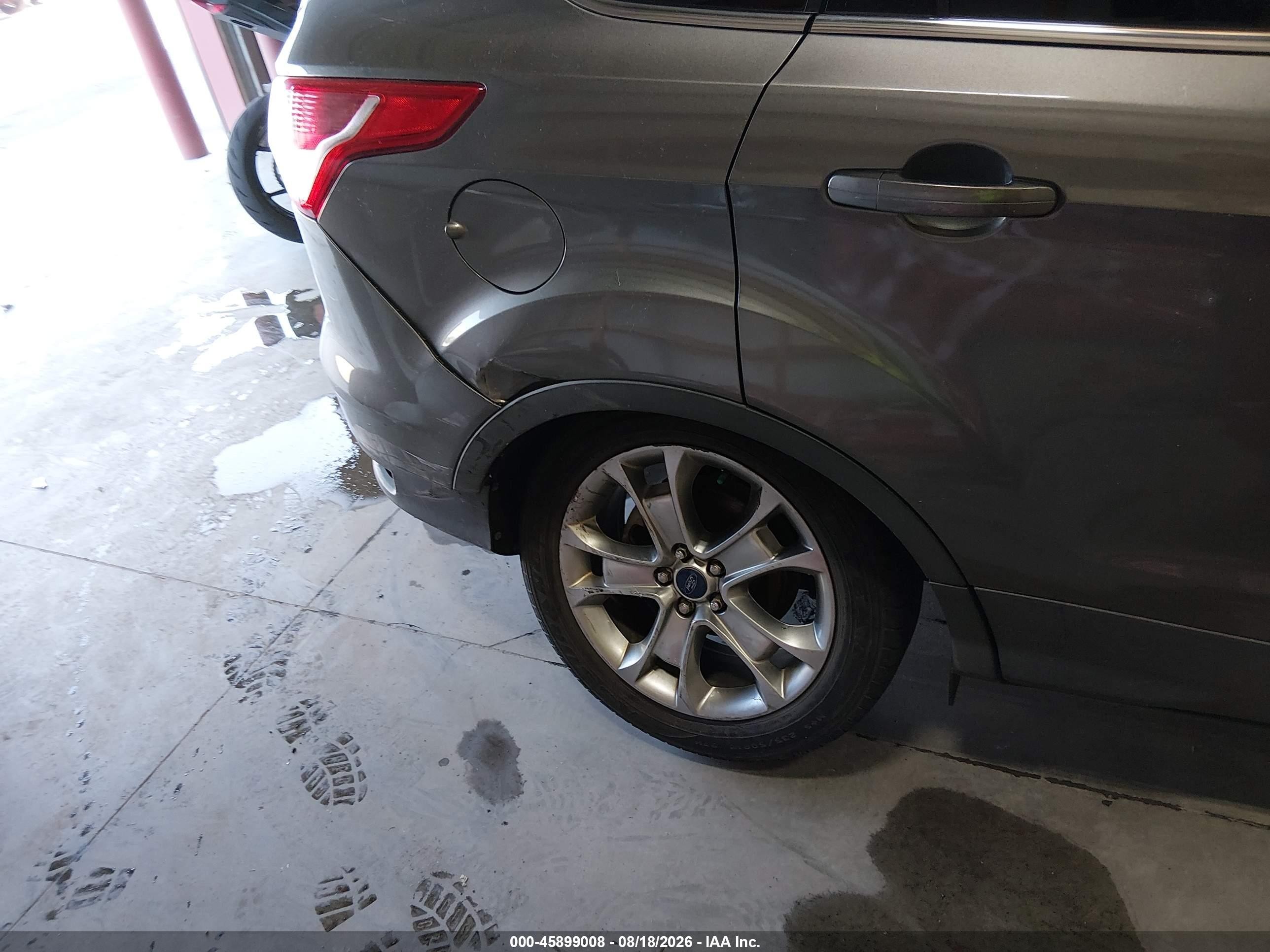 2014 Ford Escape Titanium Gray vin: 1FMCU0J99EUD94656