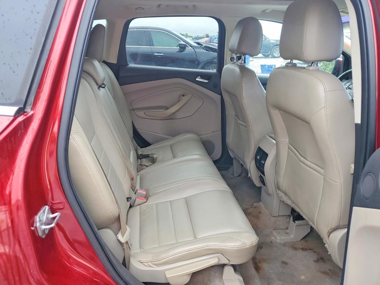2015 Ford Escape Titanium Maroon vin: 1FMCU0J99FUA42310