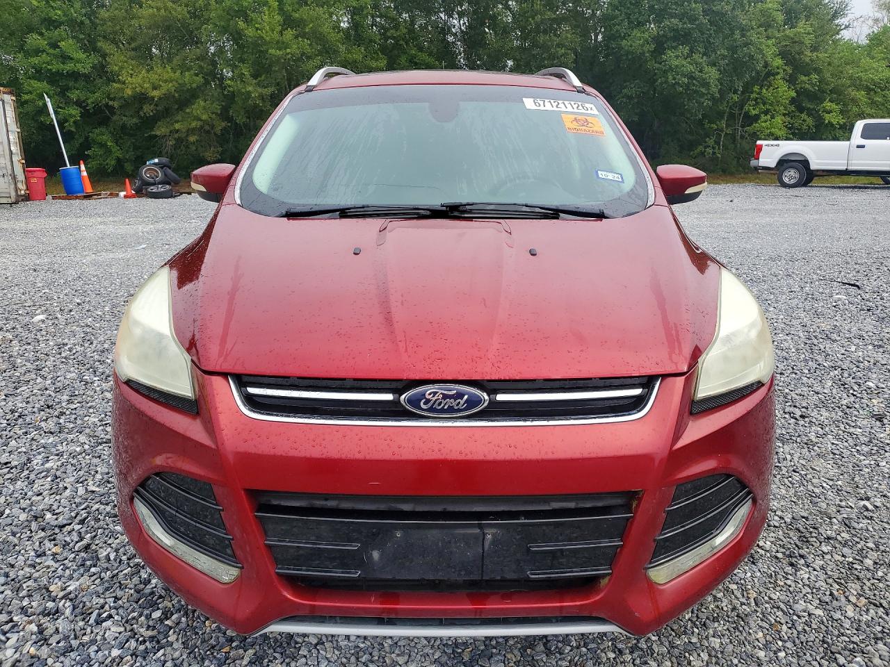 2015 Ford Escape Titanium Maroon vin: 1FMCU0J99FUA42310