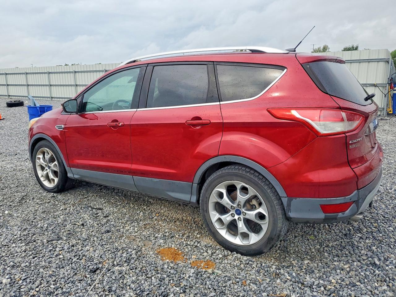 2015 Ford Escape Titanium Maroon vin: 1FMCU0J99FUA42310