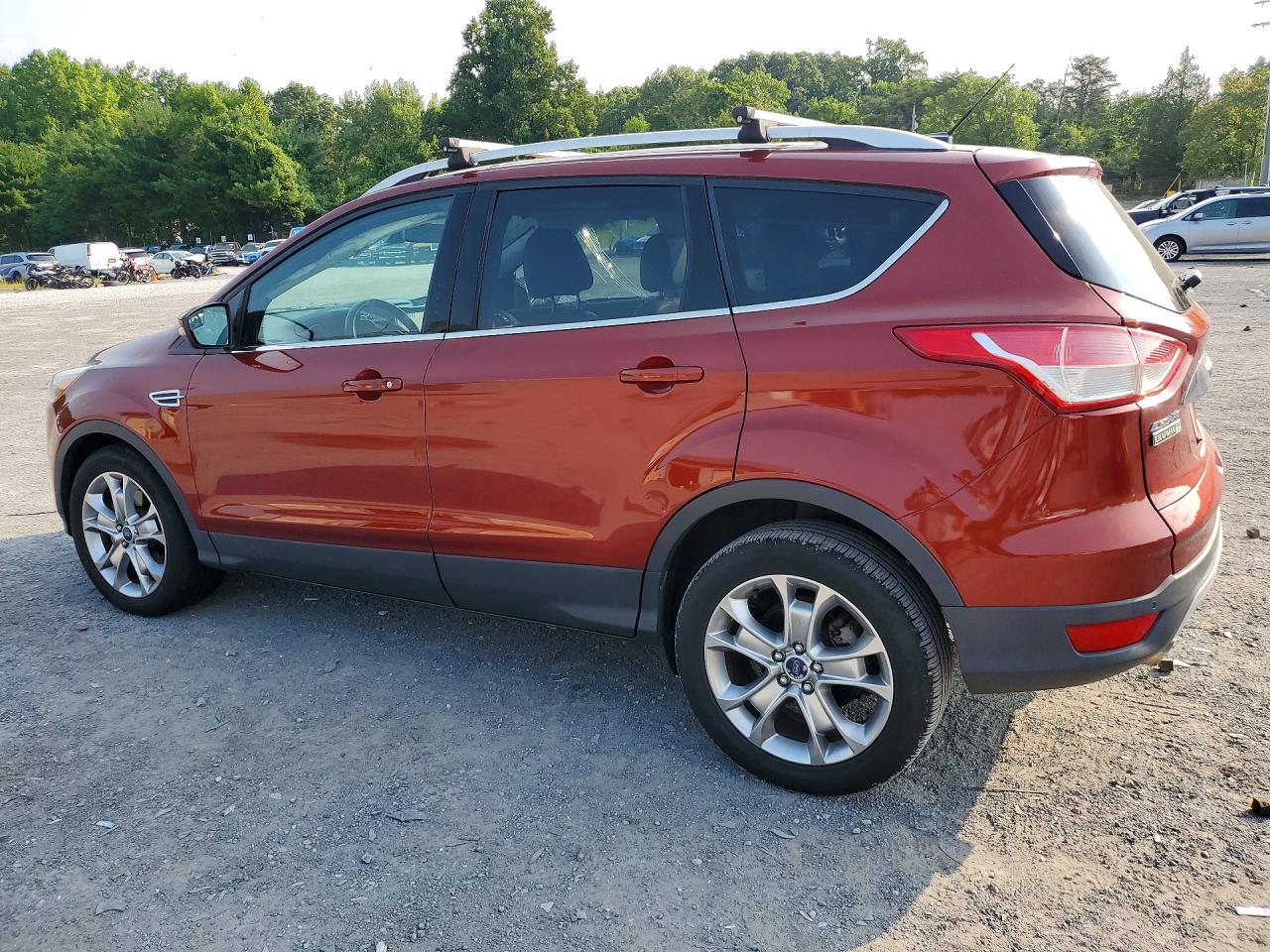 2015 Ford Escape Titanium Burgundy vin: 1FMCU0J99FUA69023