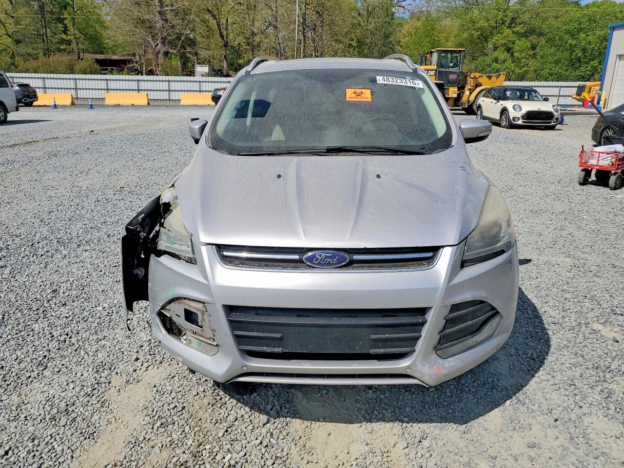 2015 Ford Escape Titanium Желтый vin: 1FMCU0J99FUA98781