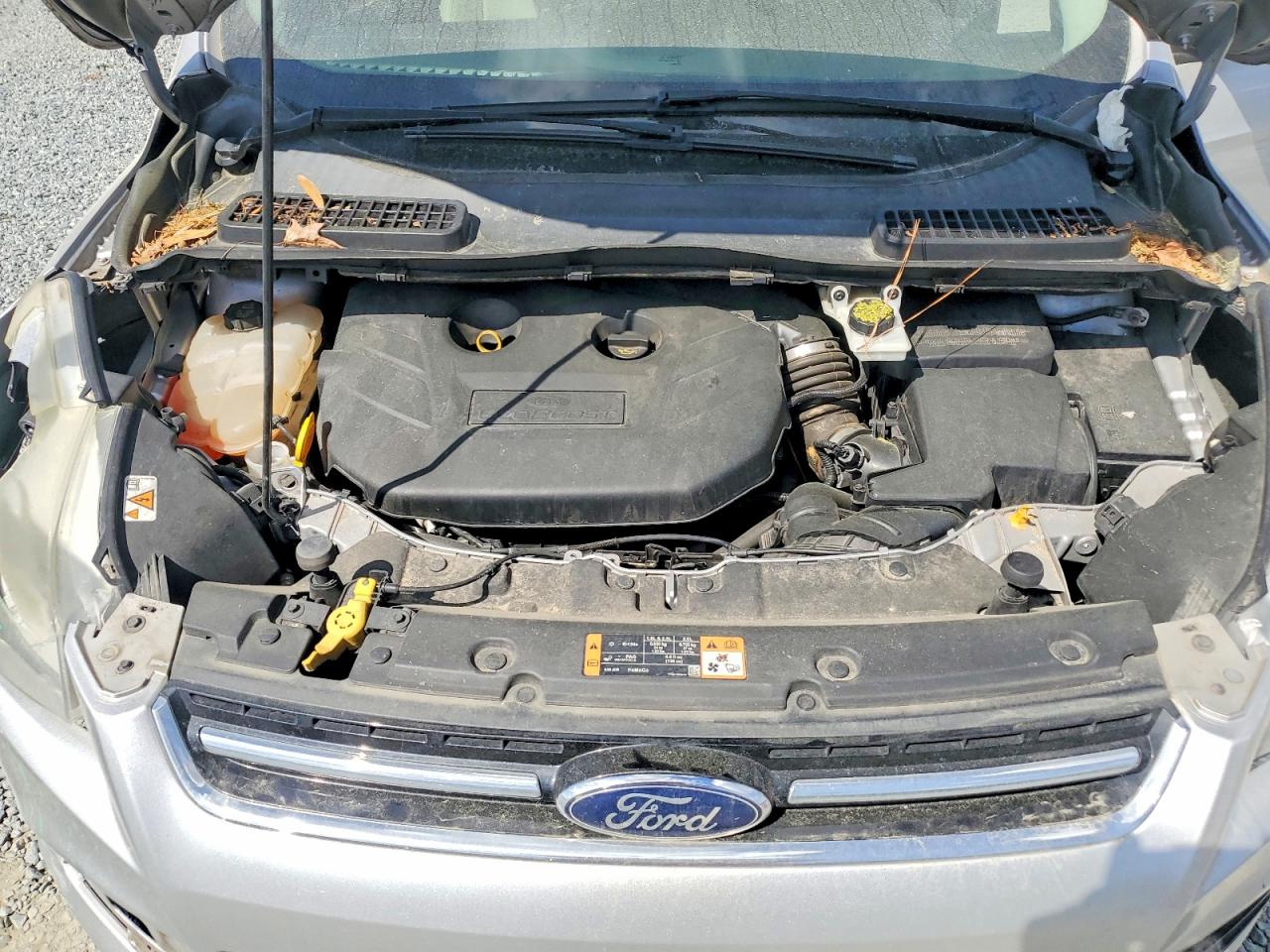 2015 Ford Escape Titanium Желтый vin: 1FMCU0J99FUA98781