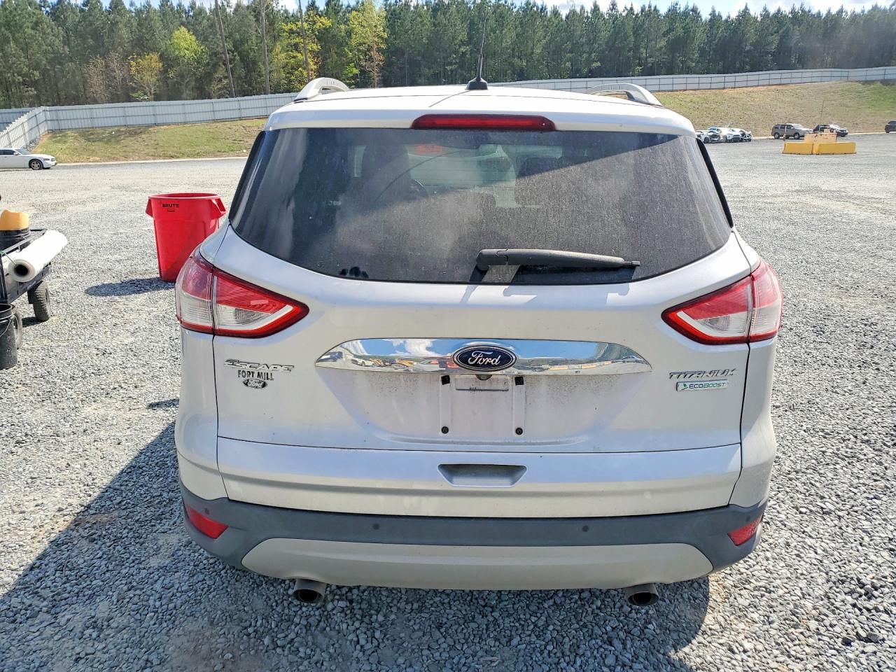 2015 Ford Escape Titanium Желтый vin: 1FMCU0J99FUA98781