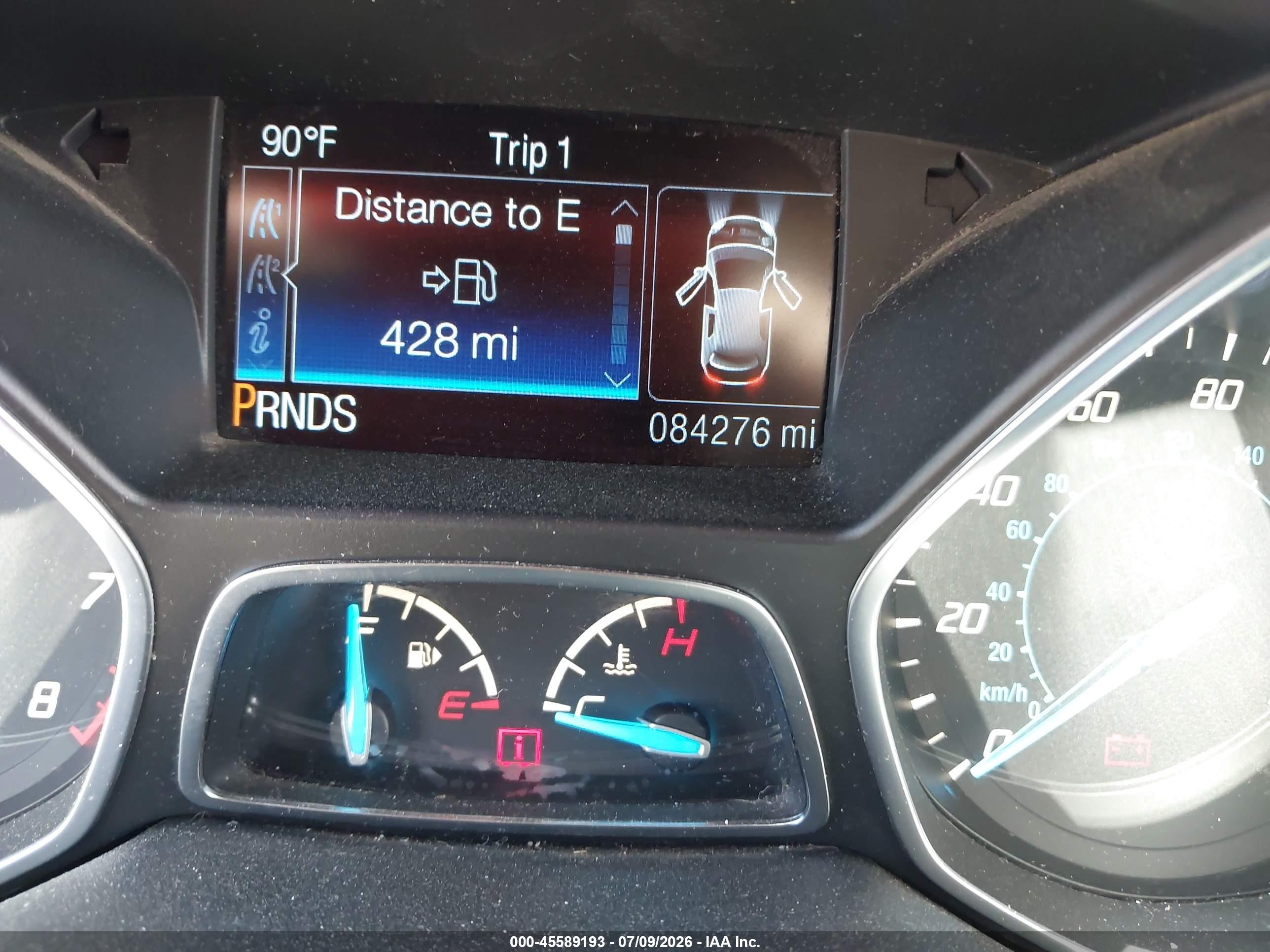 2015 Ford Escape Titanium Gray vin: 1FMCU0J99FUC01780