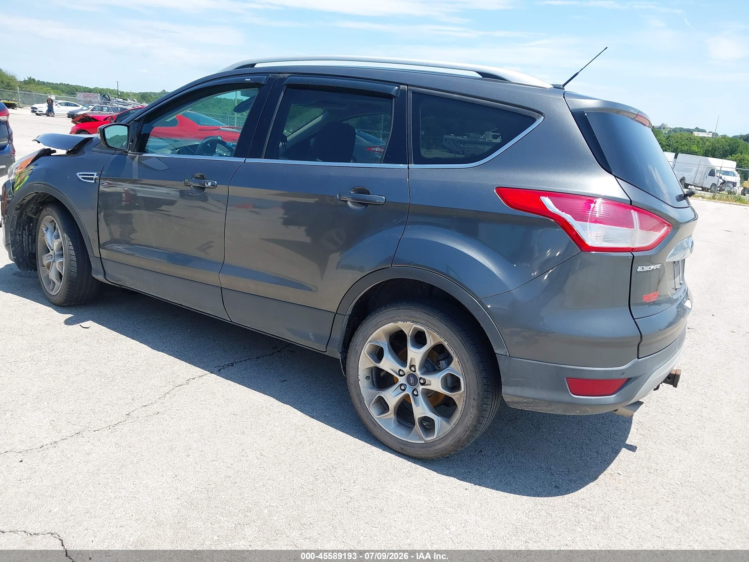 2015 Ford Escape Titanium Gray vin: 1FMCU0J99FUC01780