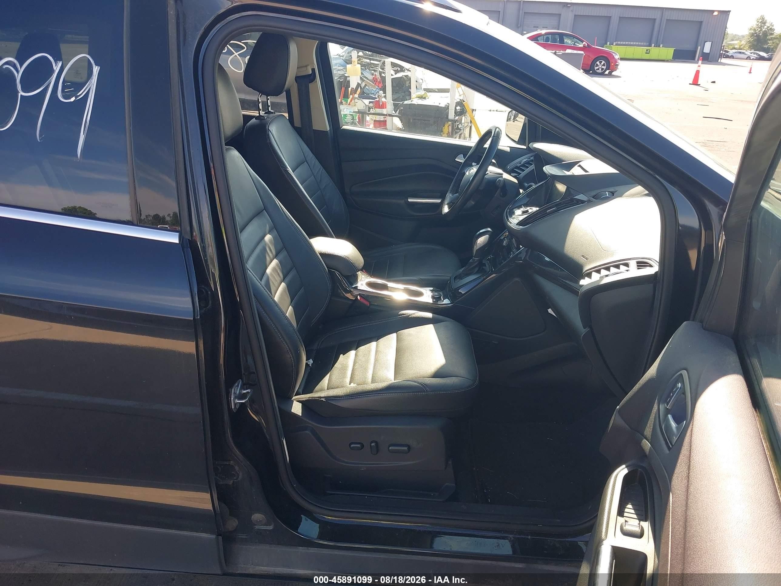 2015 Ford Escape Titanium Black vin: 1FMCU0J99FUC59131