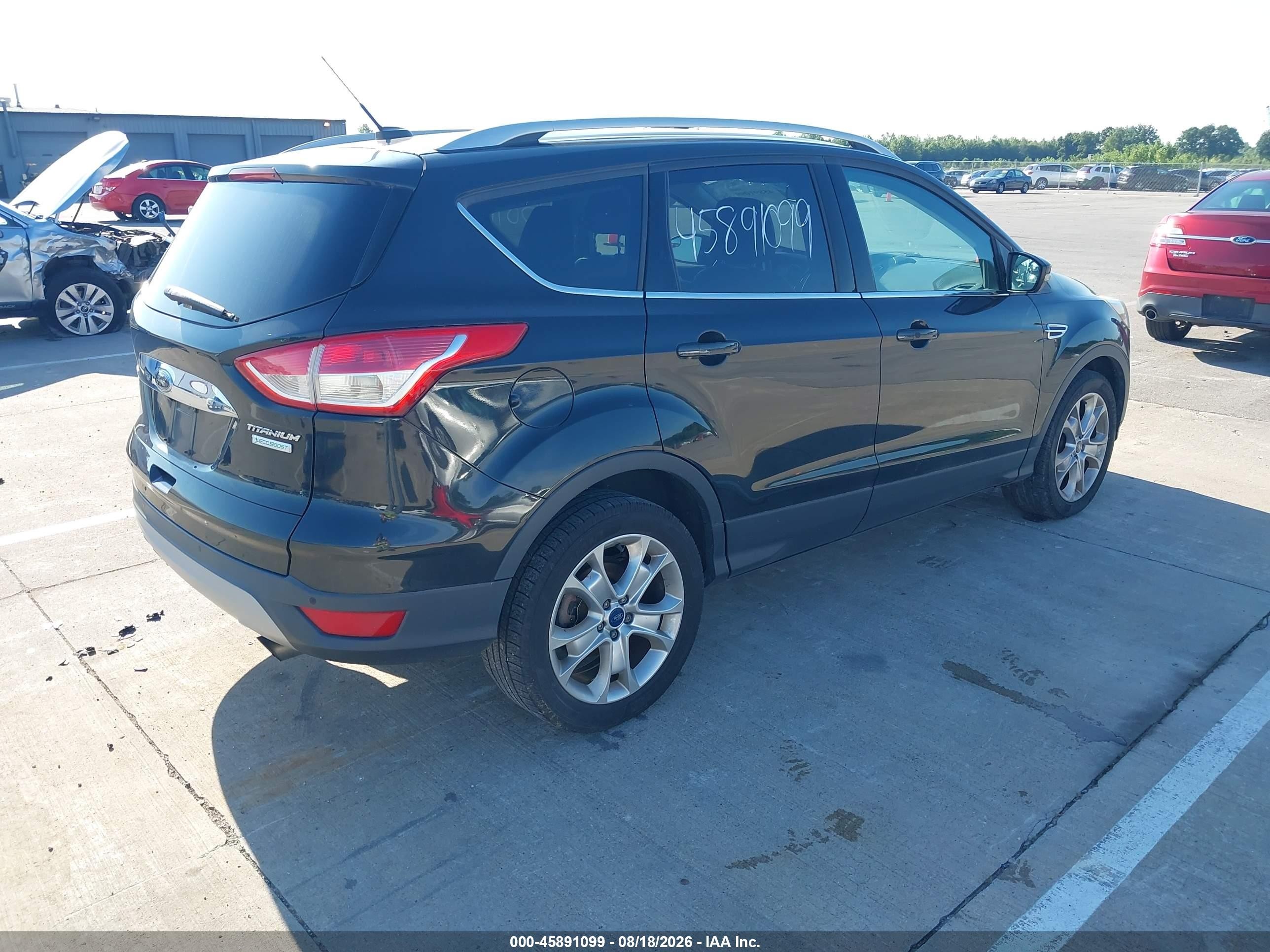 2015 Ford Escape Titanium Black vin: 1FMCU0J99FUC59131