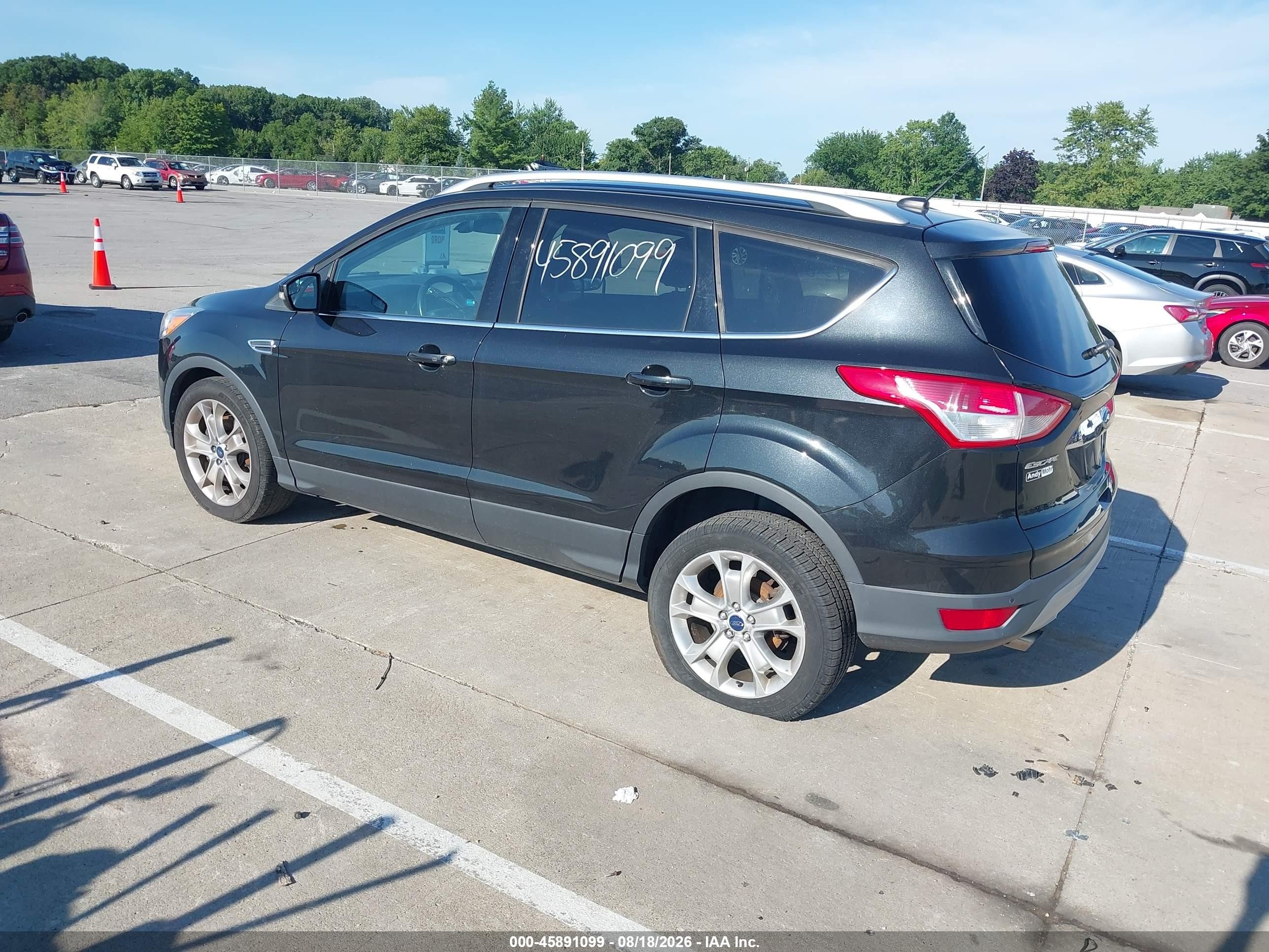 2015 Ford Escape Titanium Black vin: 1FMCU0J99FUC59131