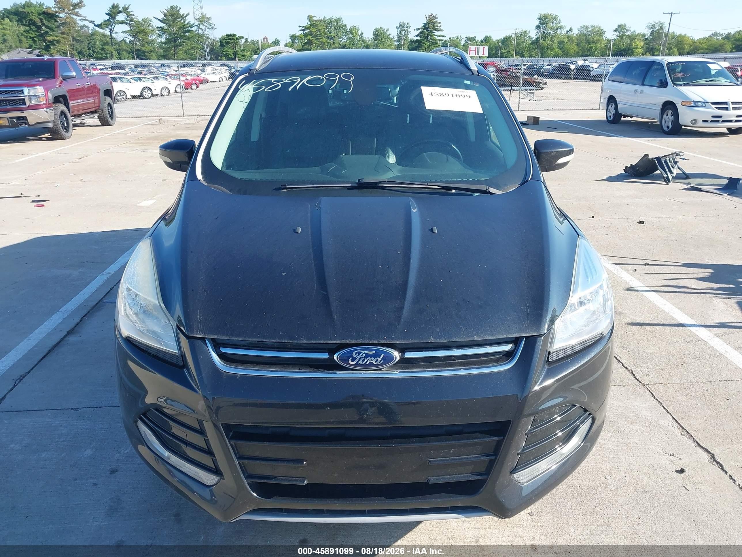2015 Ford Escape Titanium Black vin: 1FMCU0J99FUC59131