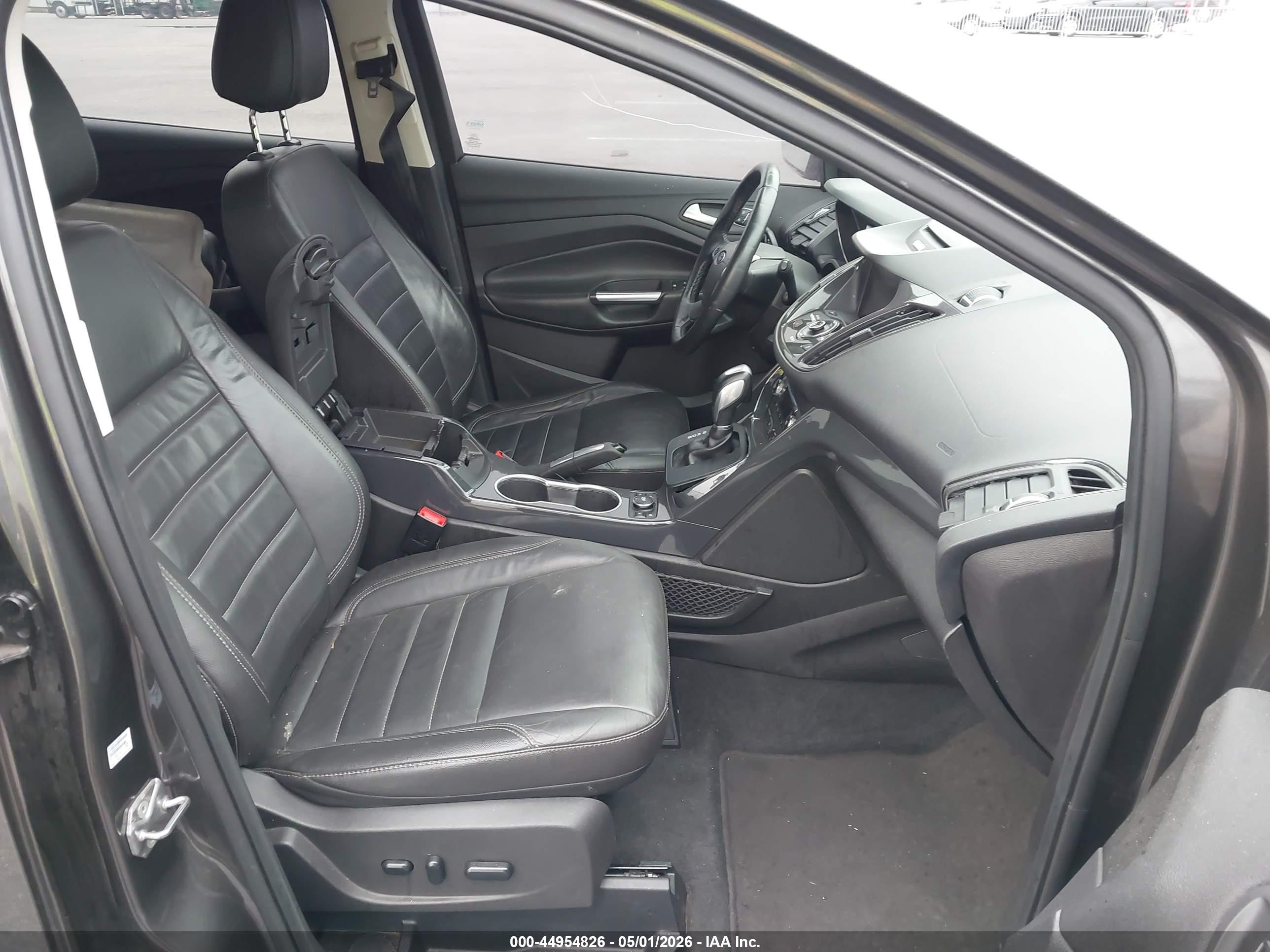 2015 Ford Escape Titanium Gray vin: 1FMCU0J99FUC59744