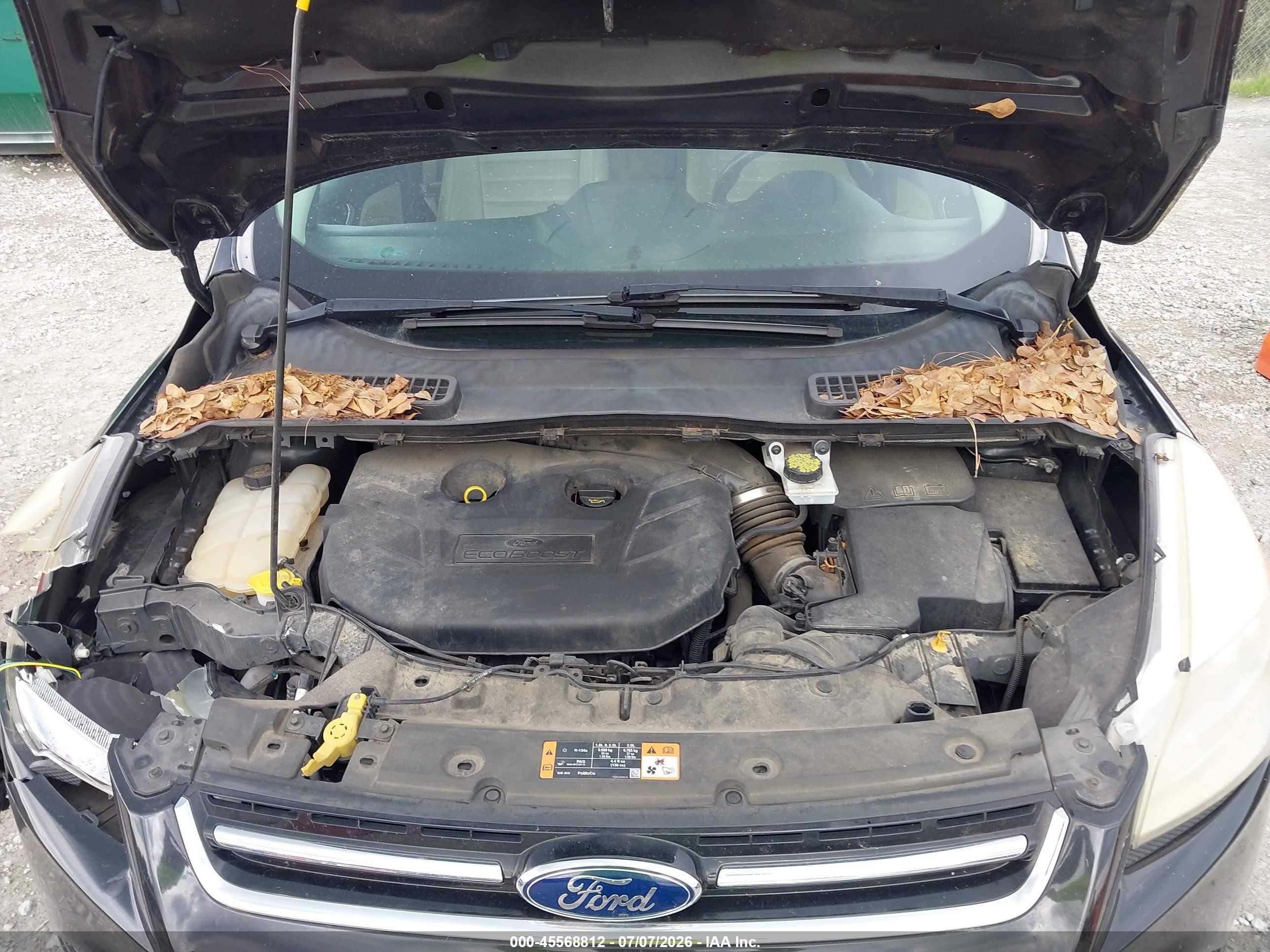 2015 Ford Escape Titanium Black vin: 1FMCU0J99FUC90220