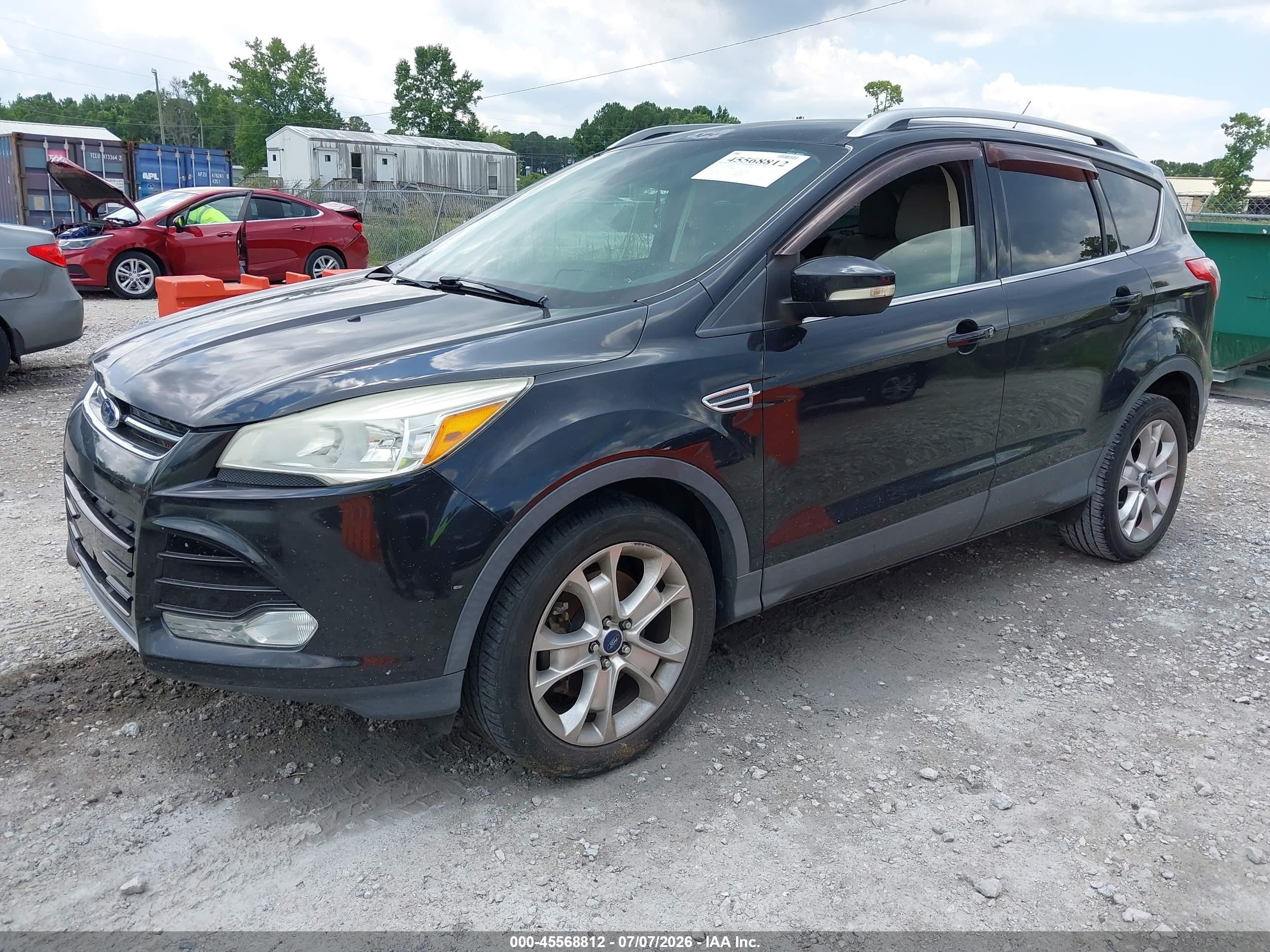 2015 Ford Escape Titanium Black vin: 1FMCU0J99FUC90220