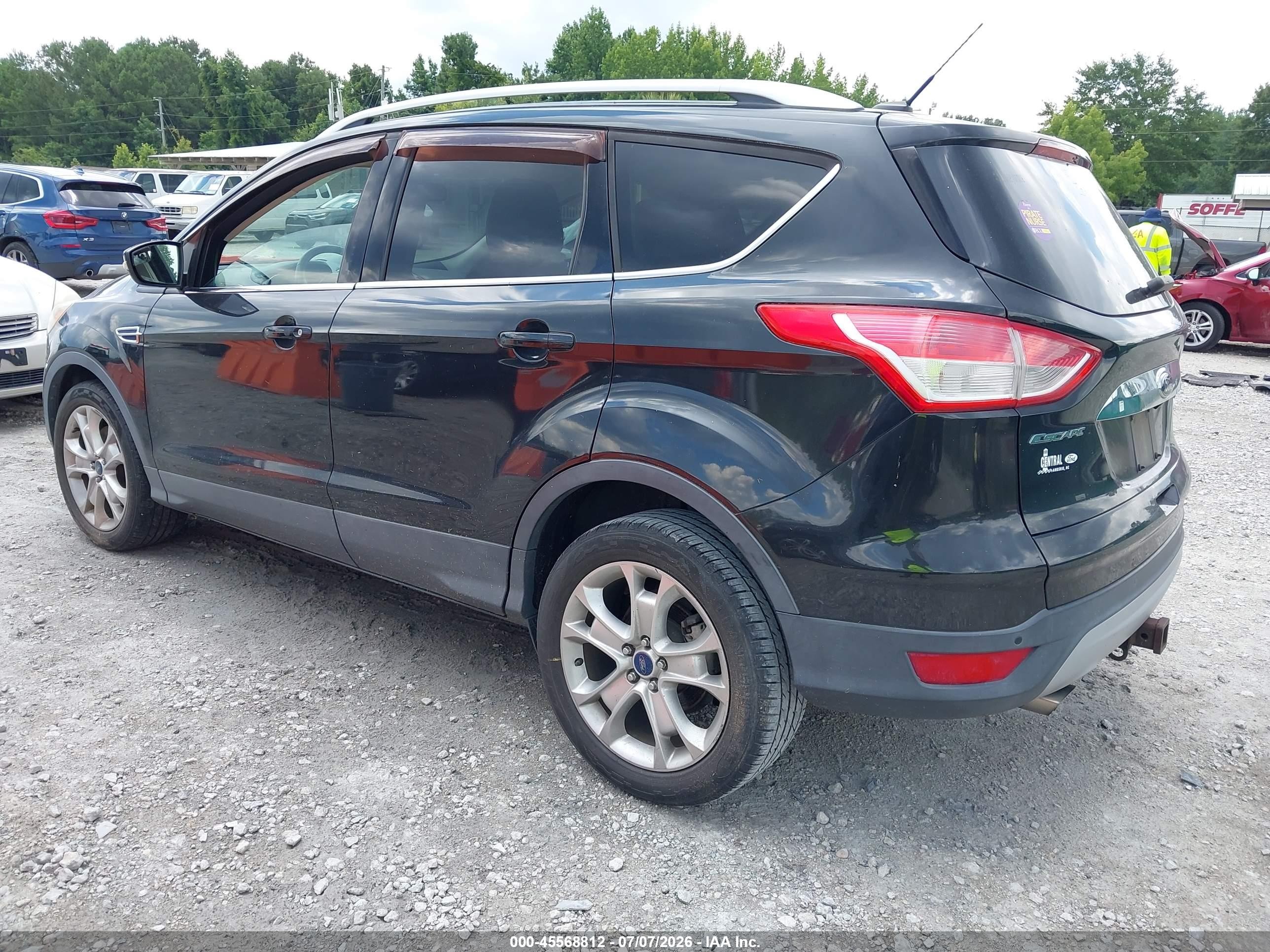 2015 Ford Escape Titanium Black vin: 1FMCU0J99FUC90220
