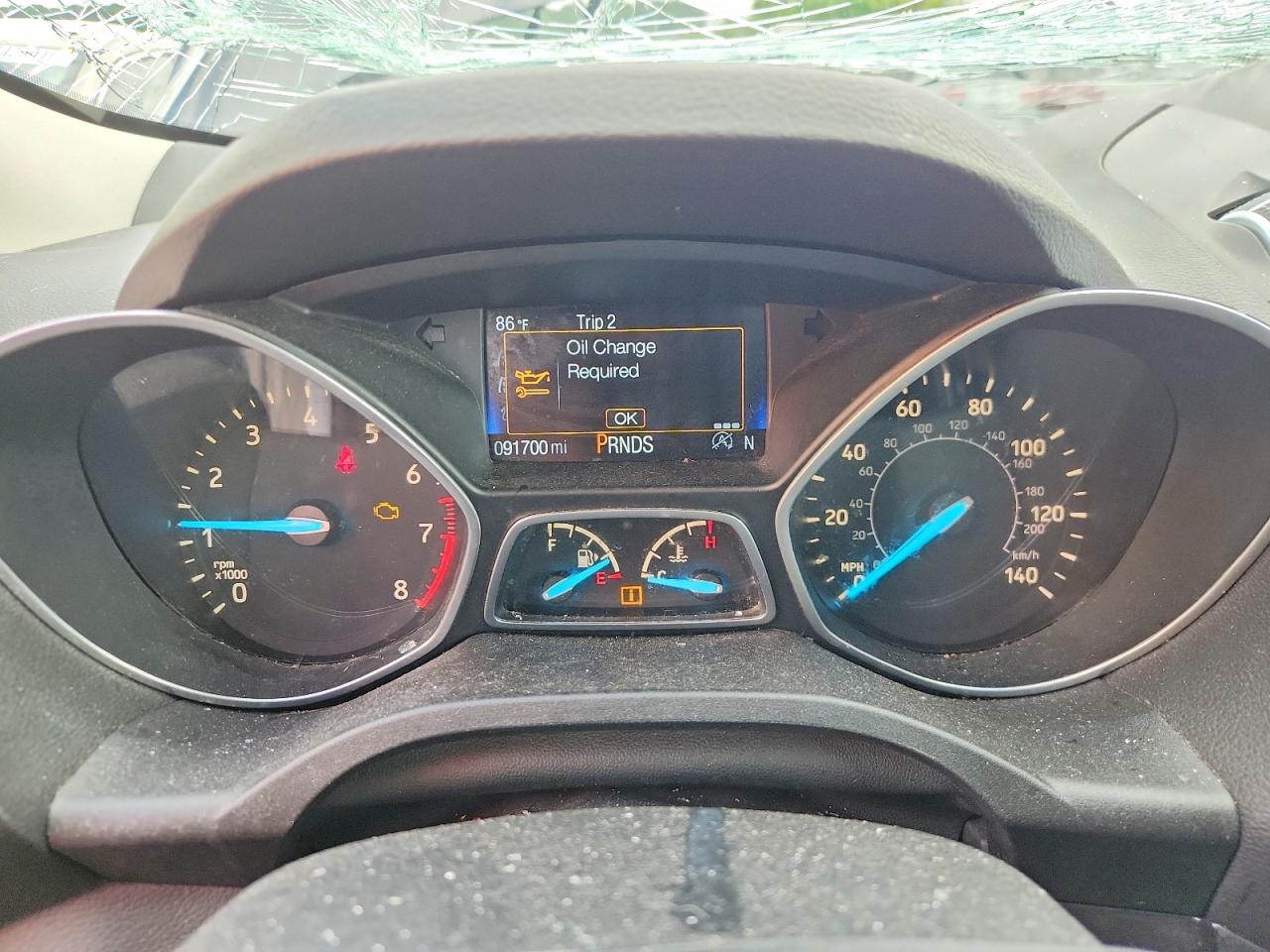 2017 Ford Escape Titanium Угольный vin: 1FMCU0J99HUC13561