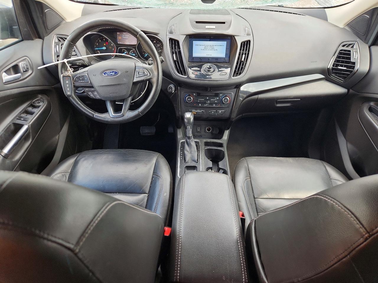 2017 Ford Escape Titanium Угольный vin: 1FMCU0J99HUC13561