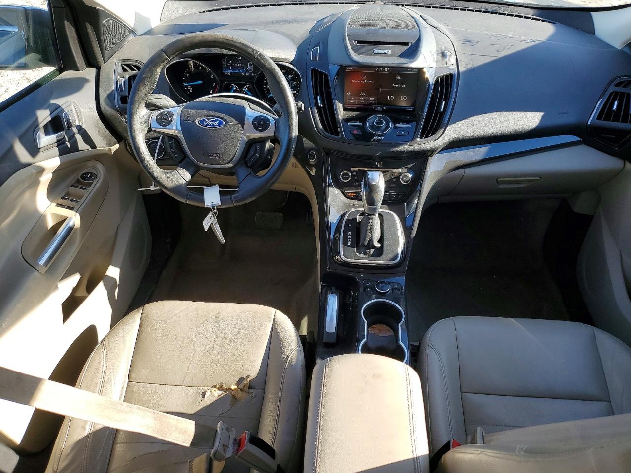 2014 Ford Escape Titanium Gray vin: 1FMCU0J9XEUA27636