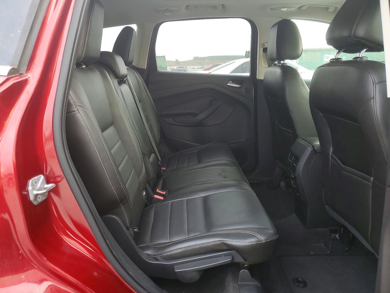 2014 Ford Escape Titanium Burgundy vin: 1FMCU0J9XEUA39740