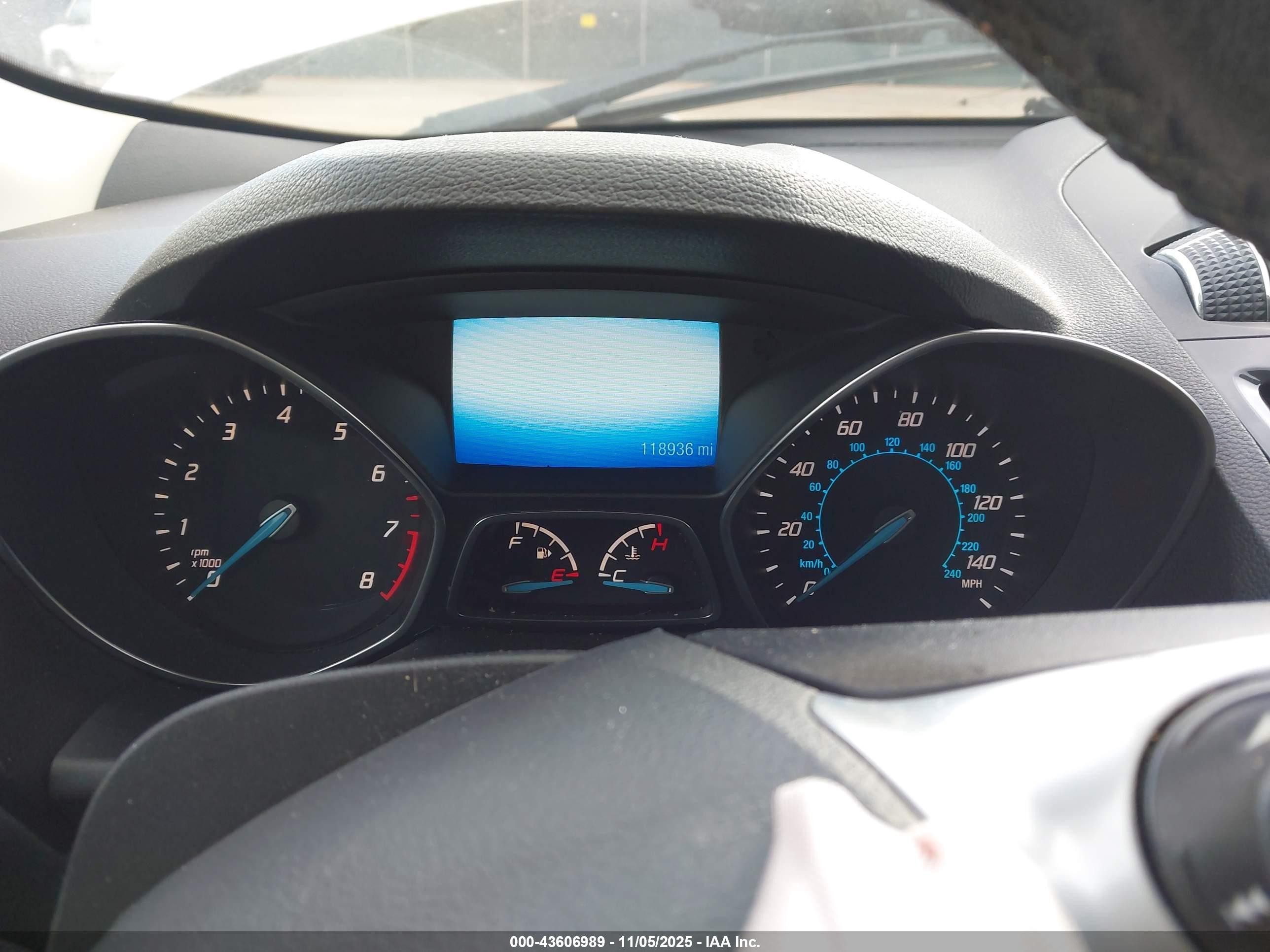 2014 Ford Escape Titanium Silver vin: 1FMCU0J9XEUA83690