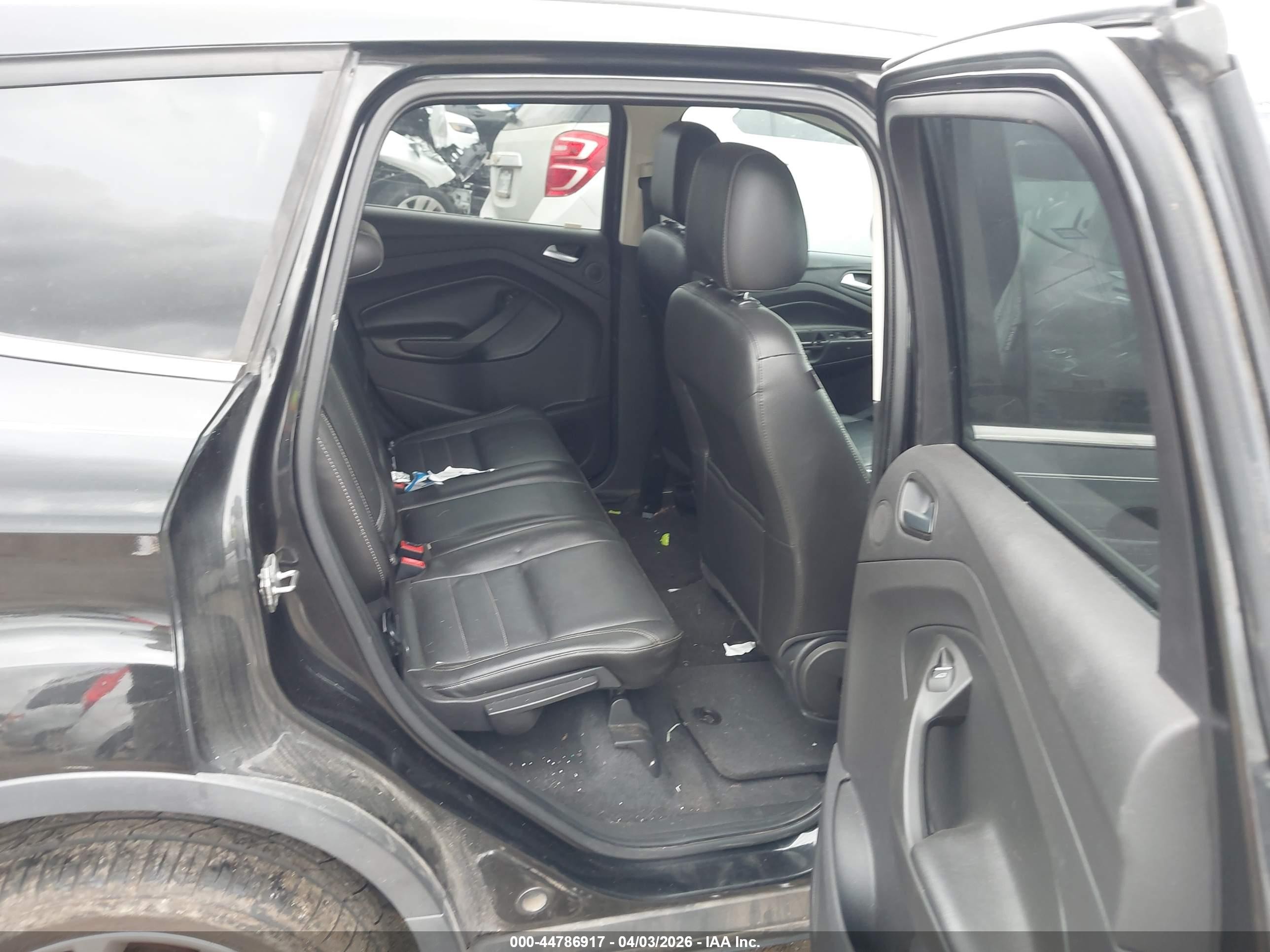 2014 Ford Escape Titanium Black vin: 1FMCU0J9XEUE12100