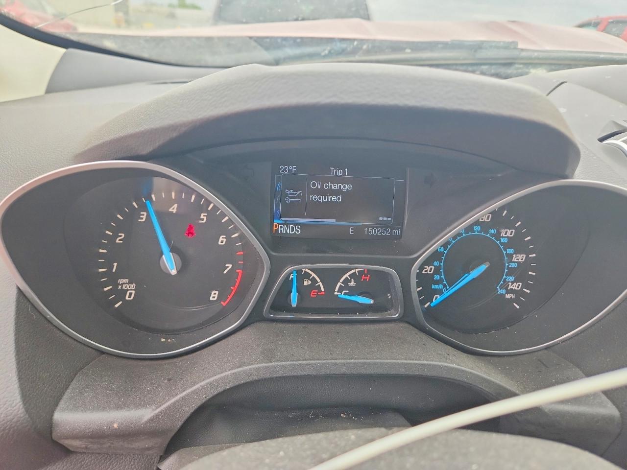 2015 Ford Escape Titanium Red vin: 1FMCU0J9XFUB36275