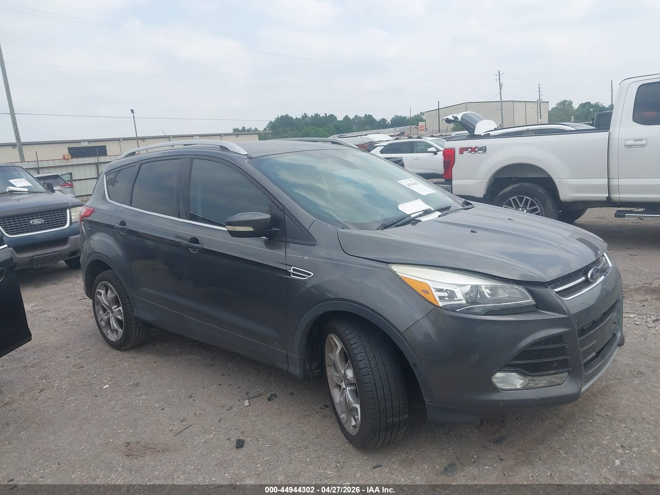 2015 Ford Escape Titanium Gray vin: 1FMCU0J9XFUB39595