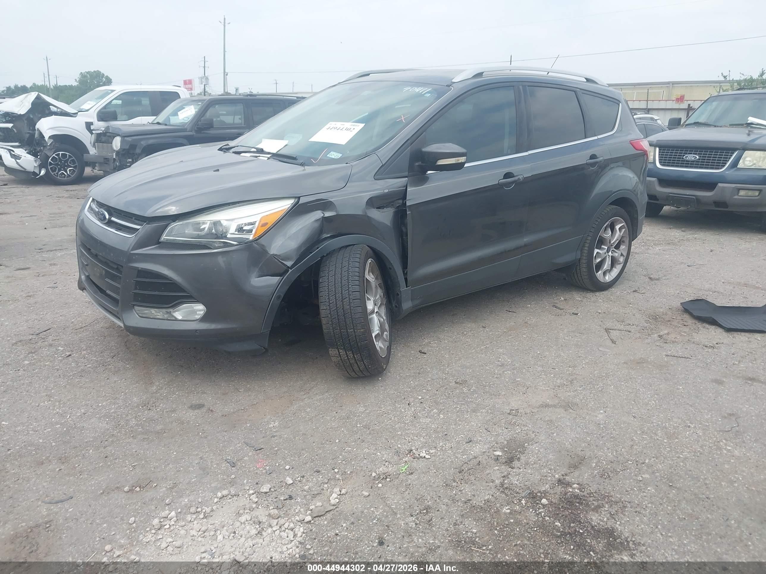 2015 Ford Escape Titanium Gray vin: 1FMCU0J9XFUB39595