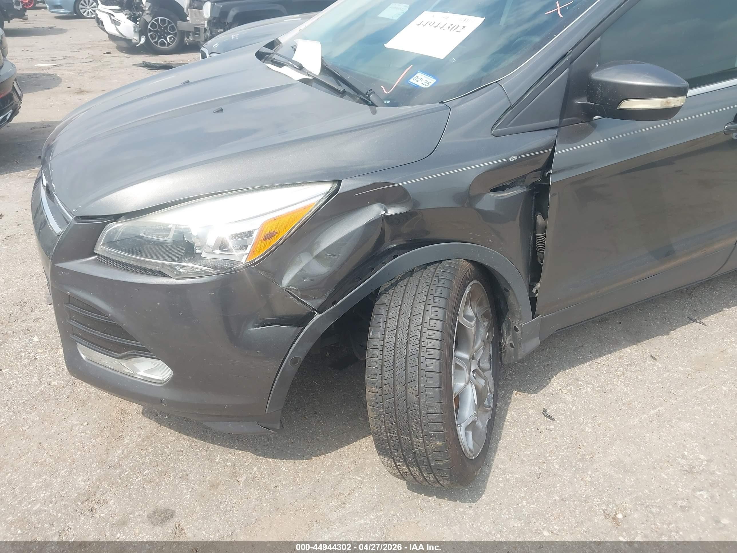 2015 Ford Escape Titanium Gray vin: 1FMCU0J9XFUB39595