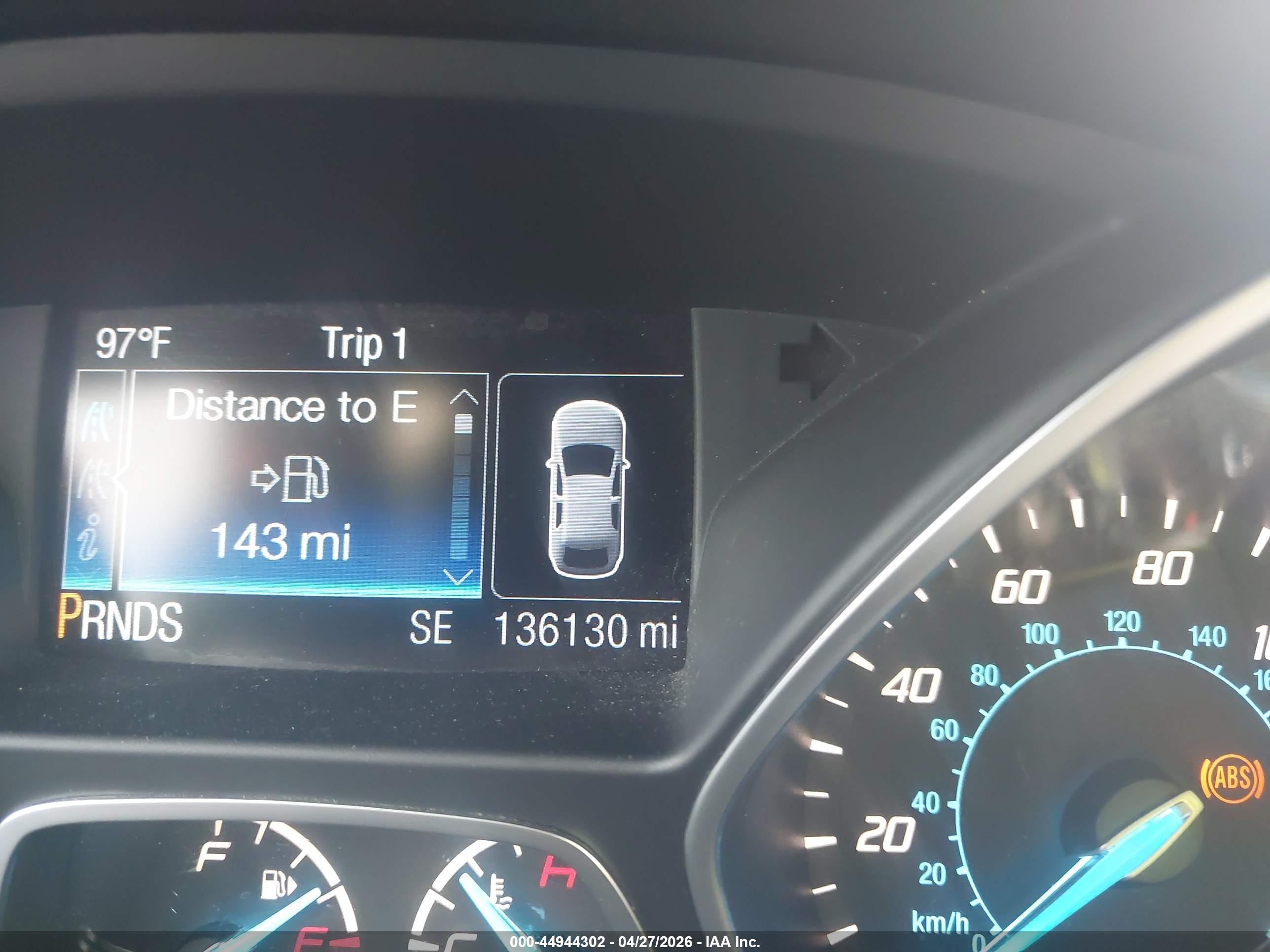 2015 Ford Escape Titanium Gray vin: 1FMCU0J9XFUB39595