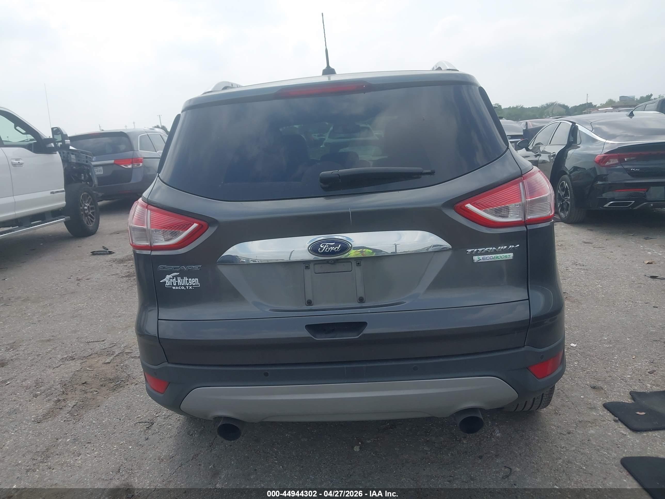 2015 Ford Escape Titanium Gray vin: 1FMCU0J9XFUB39595