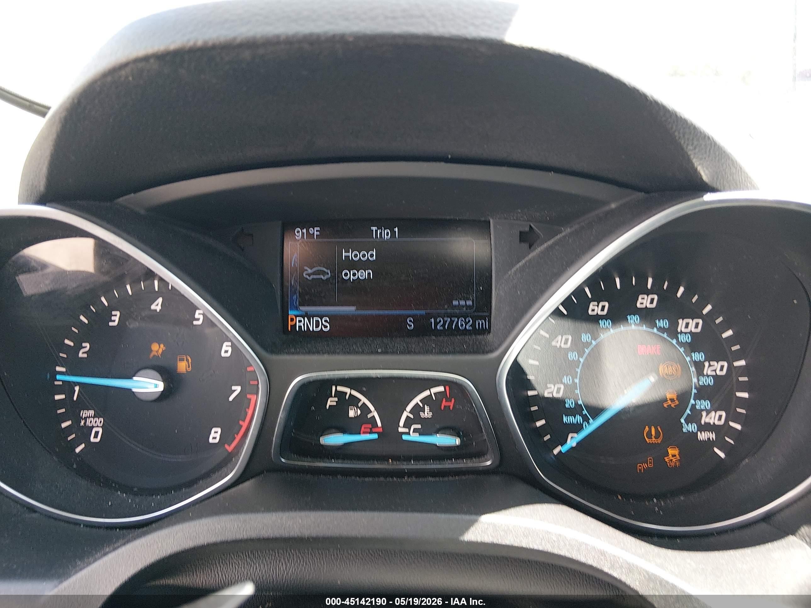 2015 Ford Escape Titanium Gray vin: 1FMCU0J9XFUC01013