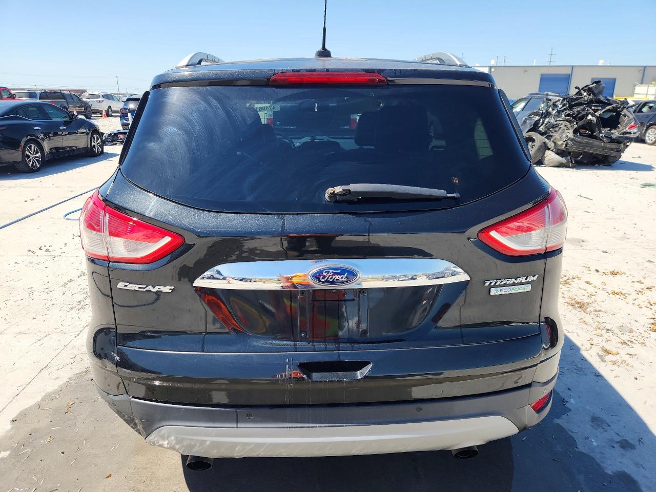 2015 Ford Escape Titanium Black vin: 1FMCU0J9XFUC07569