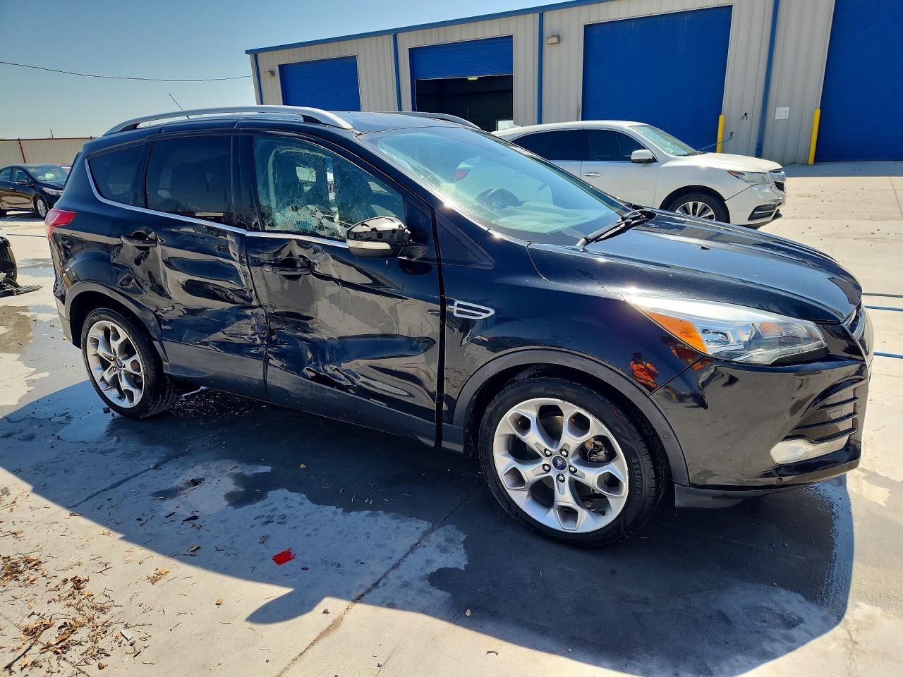 2015 Ford Escape Titanium Black vin: 1FMCU0J9XFUC07569