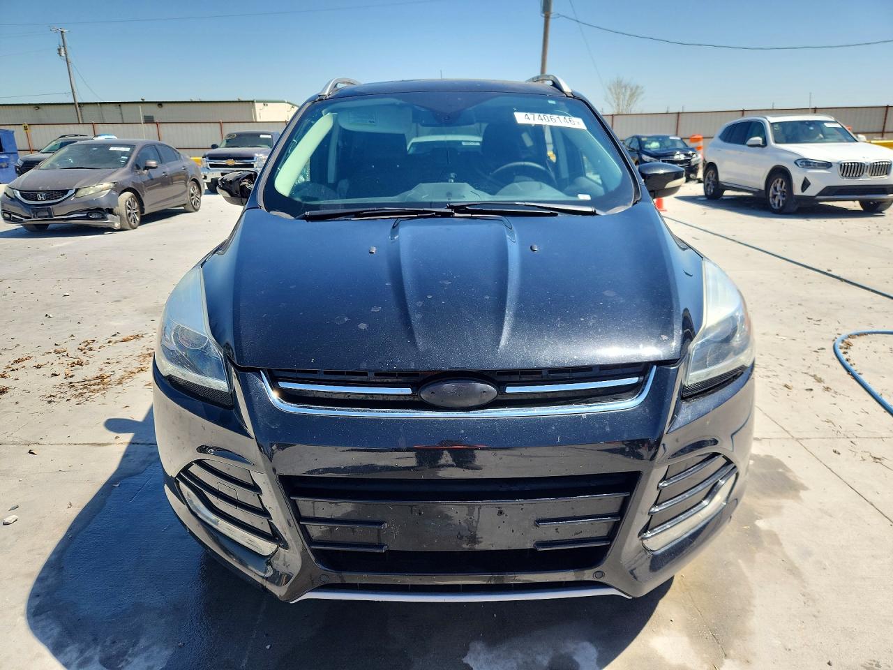 2015 Ford Escape Titanium Black vin: 1FMCU0J9XFUC07569